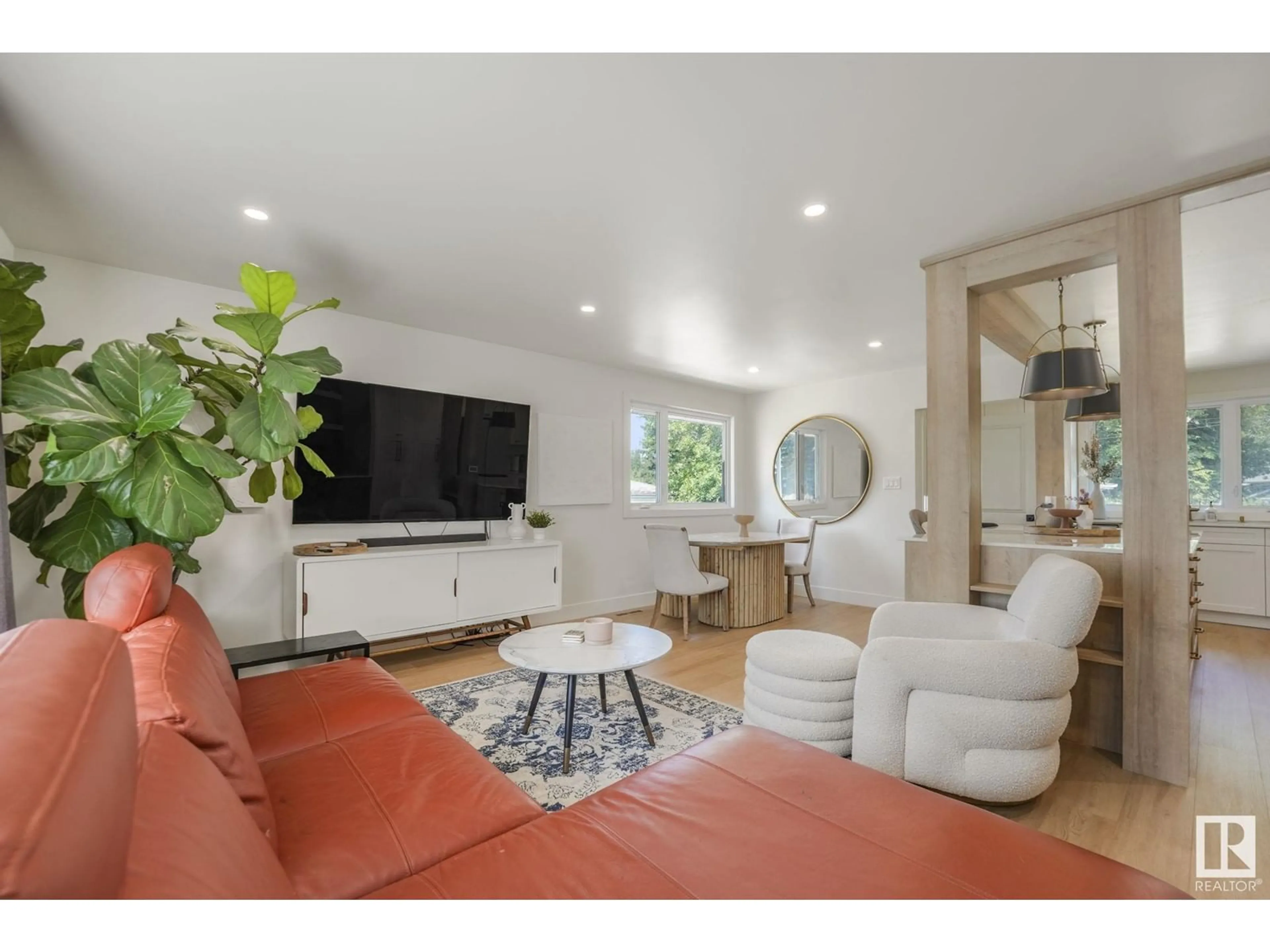 Living room with furniture, unknown for 7705 154 ST, Edmonton Alberta T5R1R6
