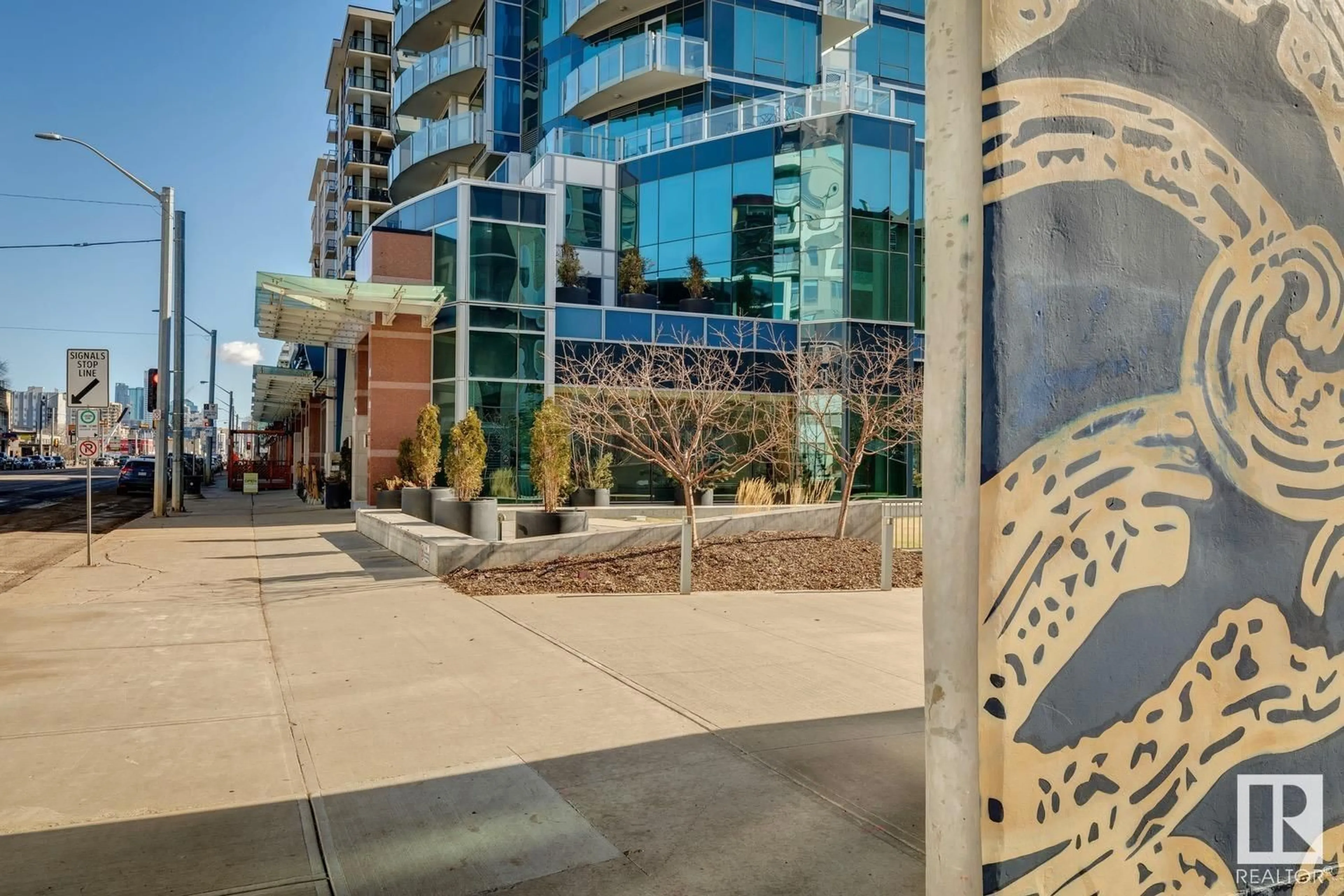 Patio, unknown for #504 - 11969 JASPER AV, Edmonton Alberta T5K0P1