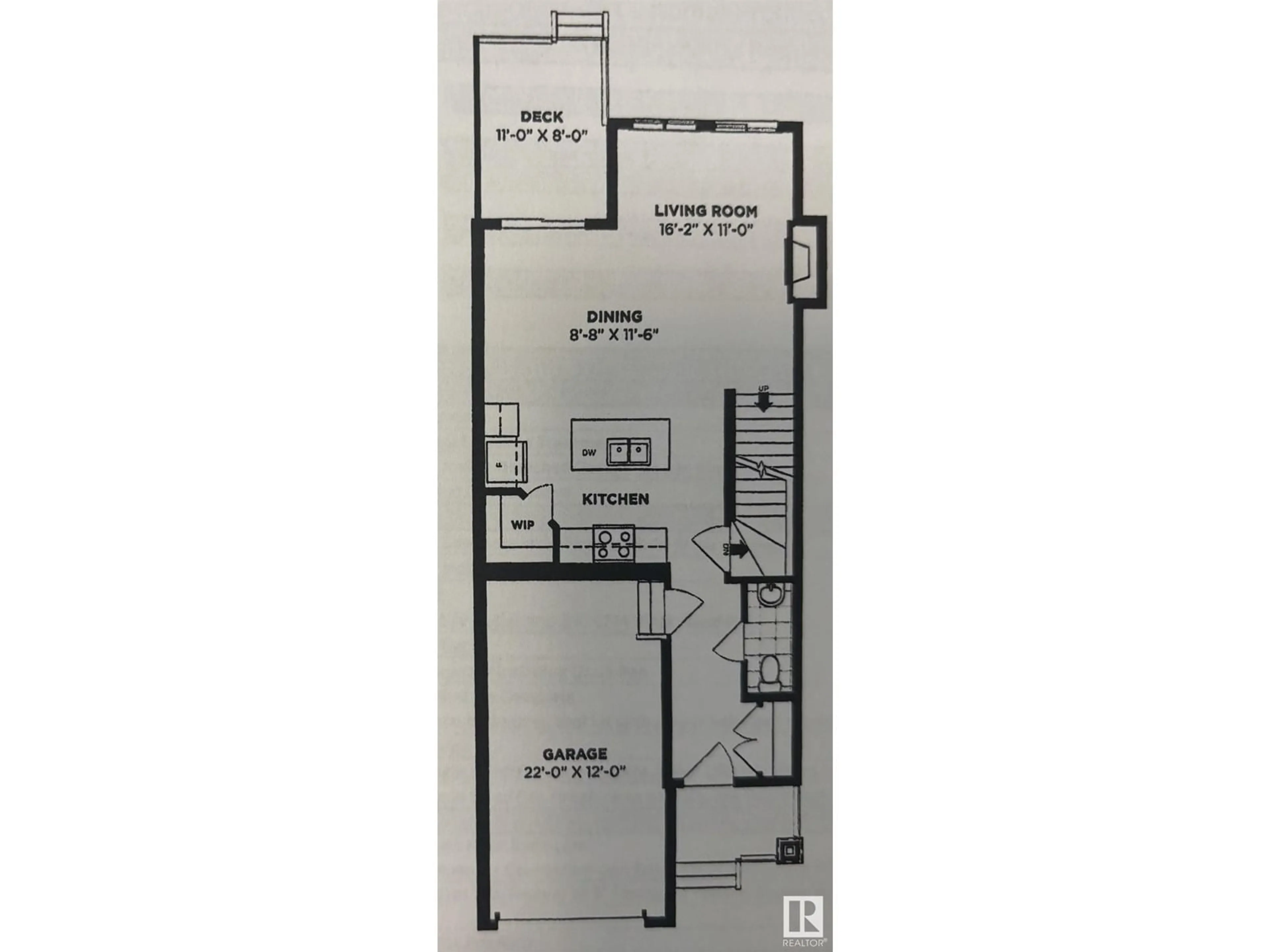Floor plan for SW SW - 828 CAVANAGH HE, Edmonton Alberta T6W3Y1