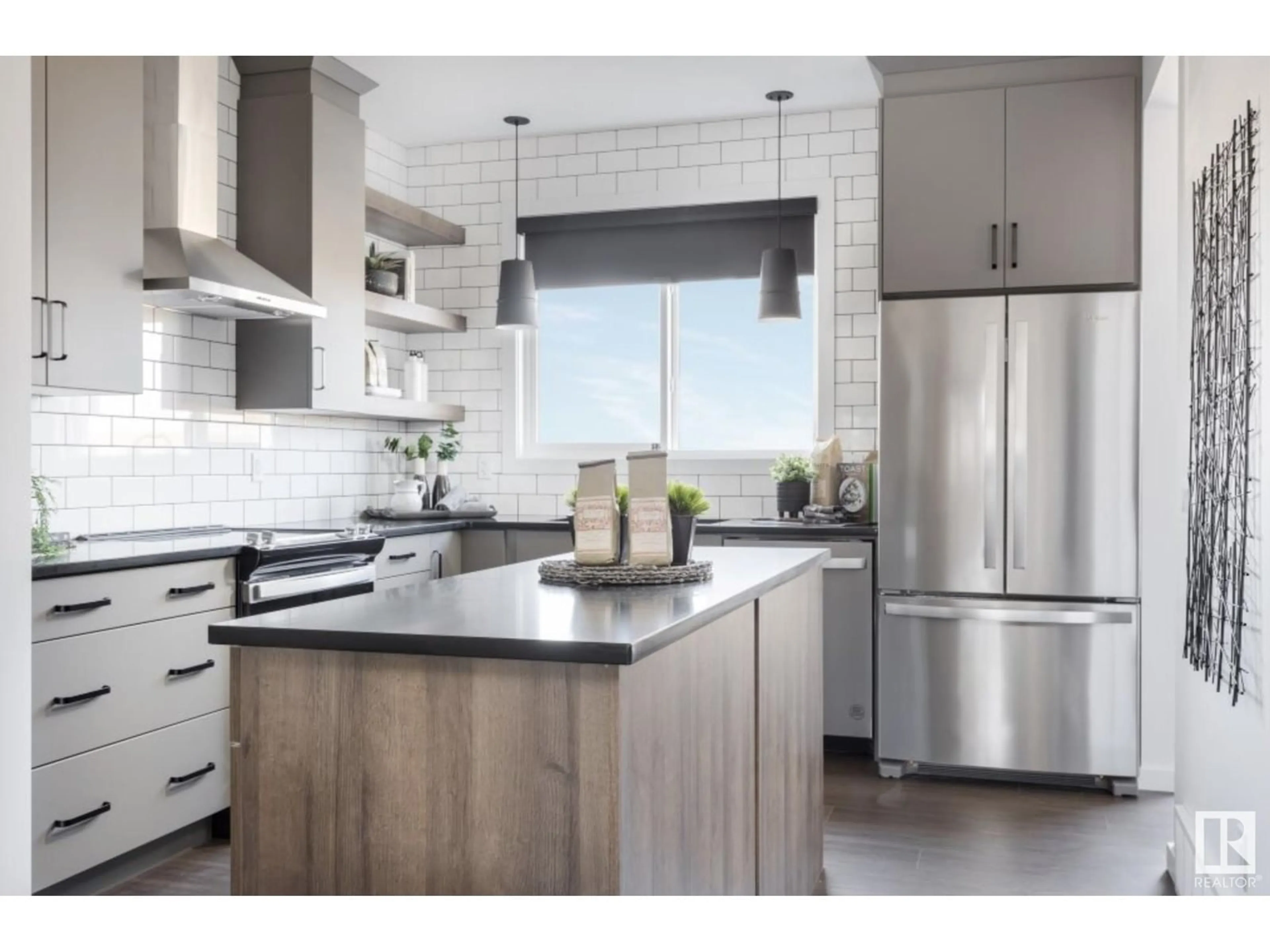 Contemporary kitchen, unknown for NW - 21120 25 AVE, Edmonton Alberta T6M3H1