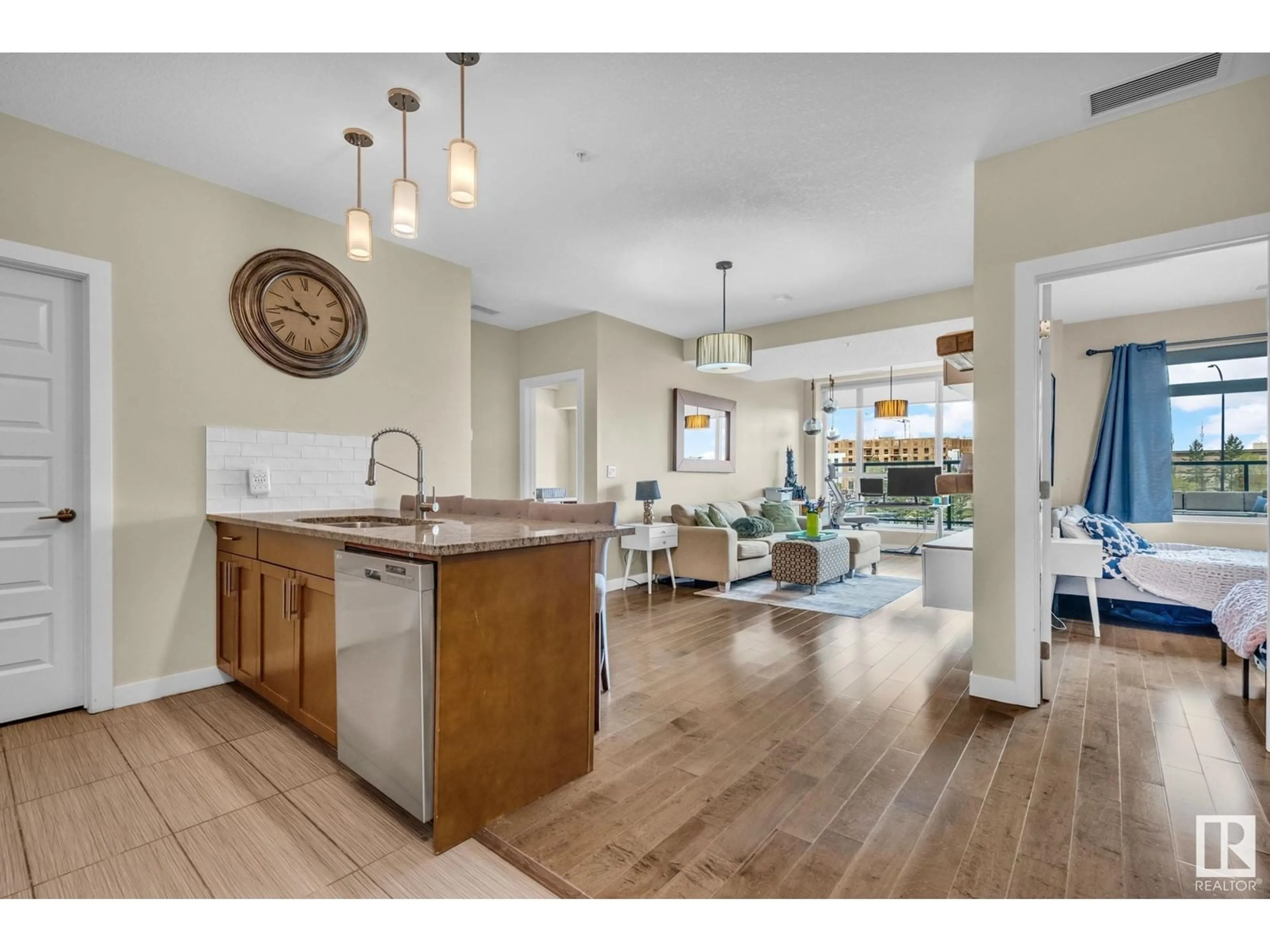 Open concept kitchen, unknown for 216 - 215 WINDERMERE BV, Edmonton Alberta T6W2K4