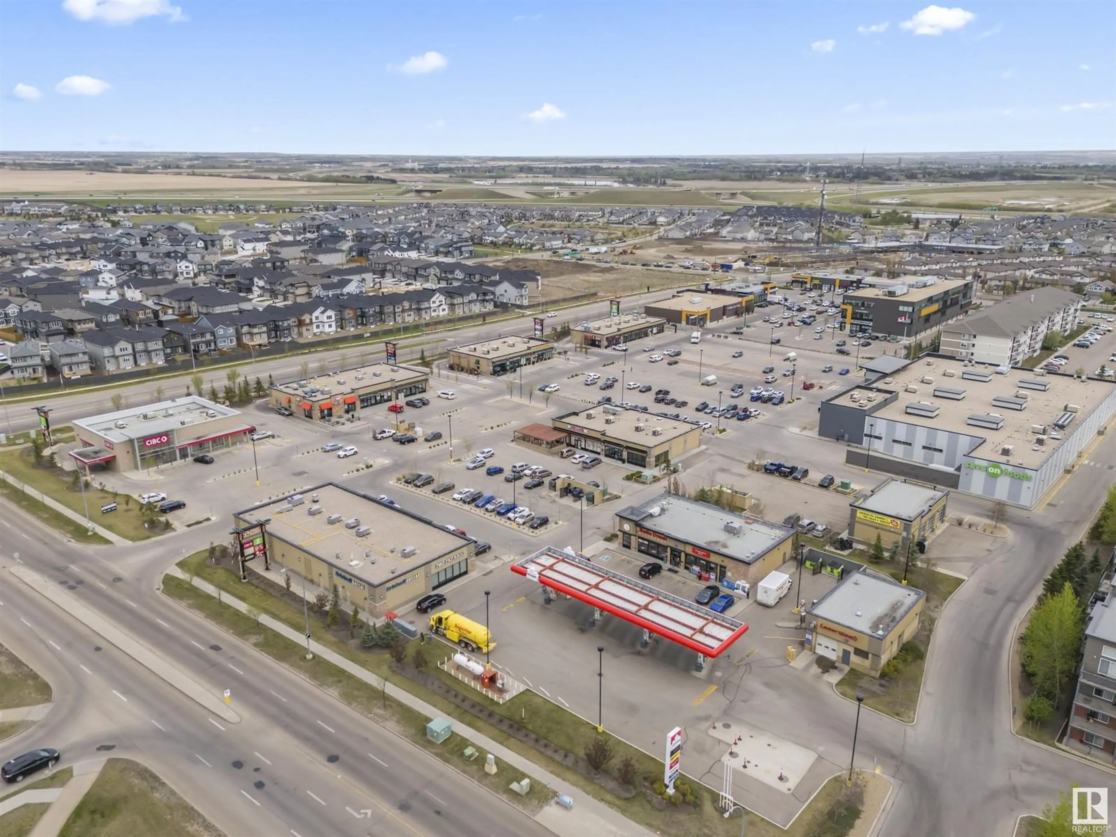 A pic from outside/outdoor area/front of a property/back of a property/a pic from drone, street for 16819 47 ST, Edmonton Alberta T5Y6M1