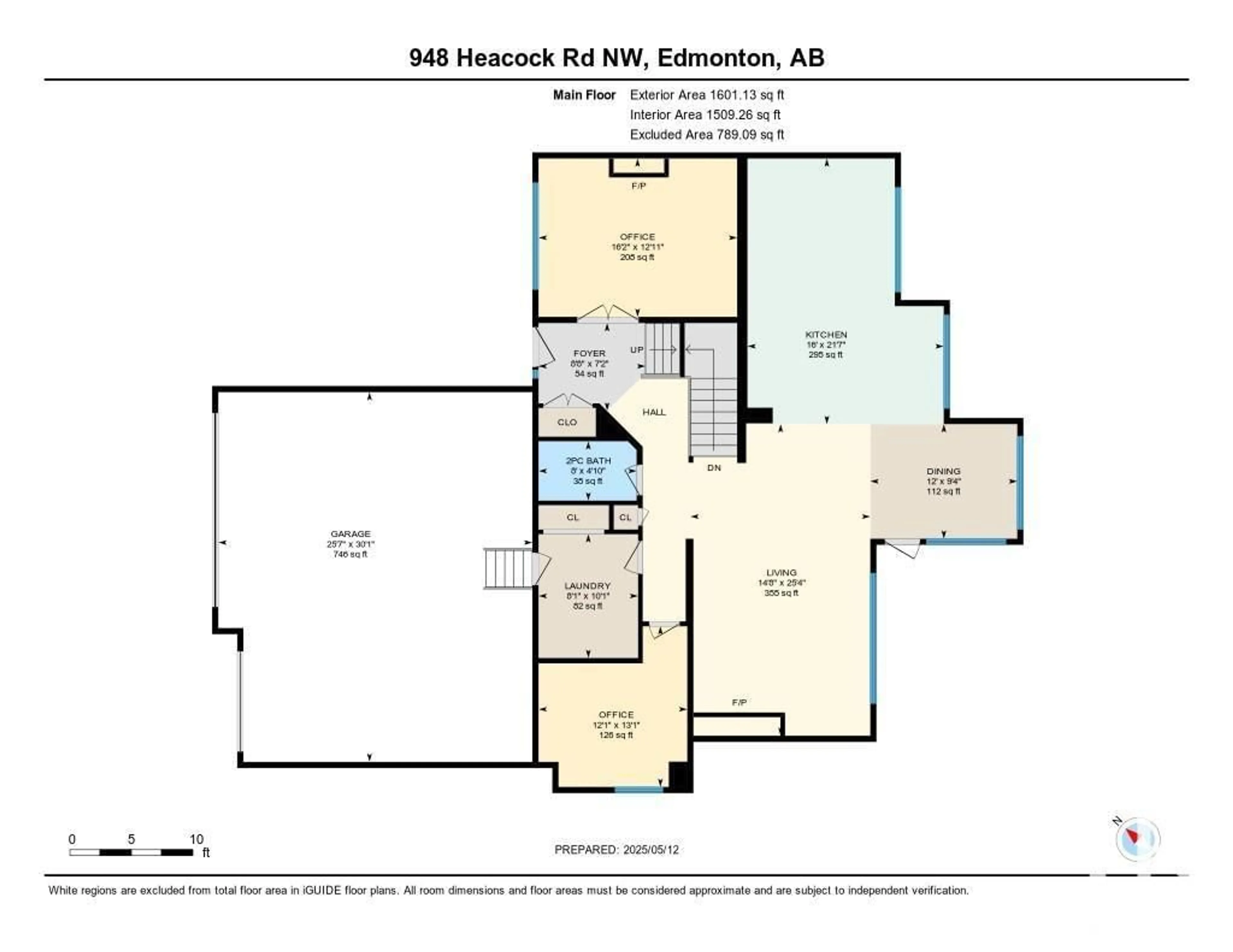 Floor plan for 948 HEACOCK RD, Edmonton Alberta T6R2M1