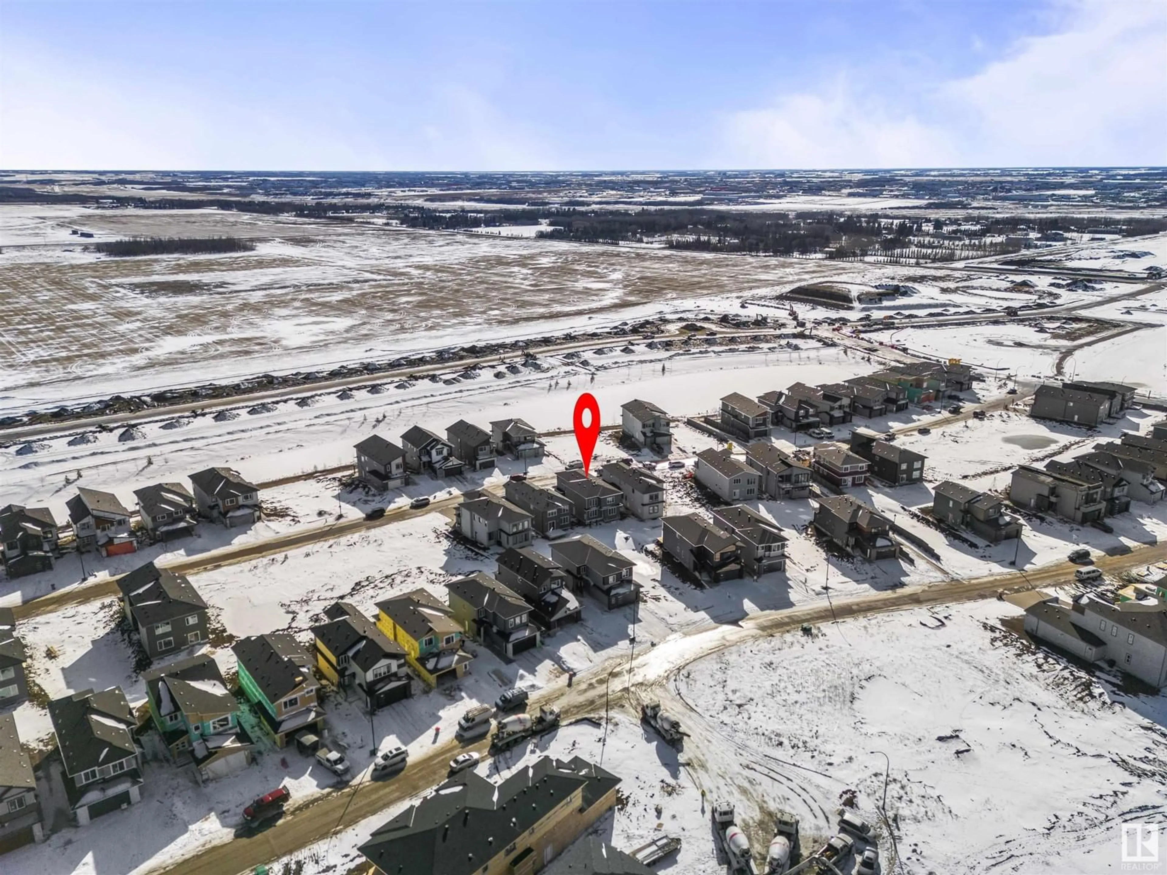 A pic from outside/outdoor area/front of a property/back of a property/a pic from drone, unknown for 2642 63 AVE, Rural Leduc County Alberta T4X3A6