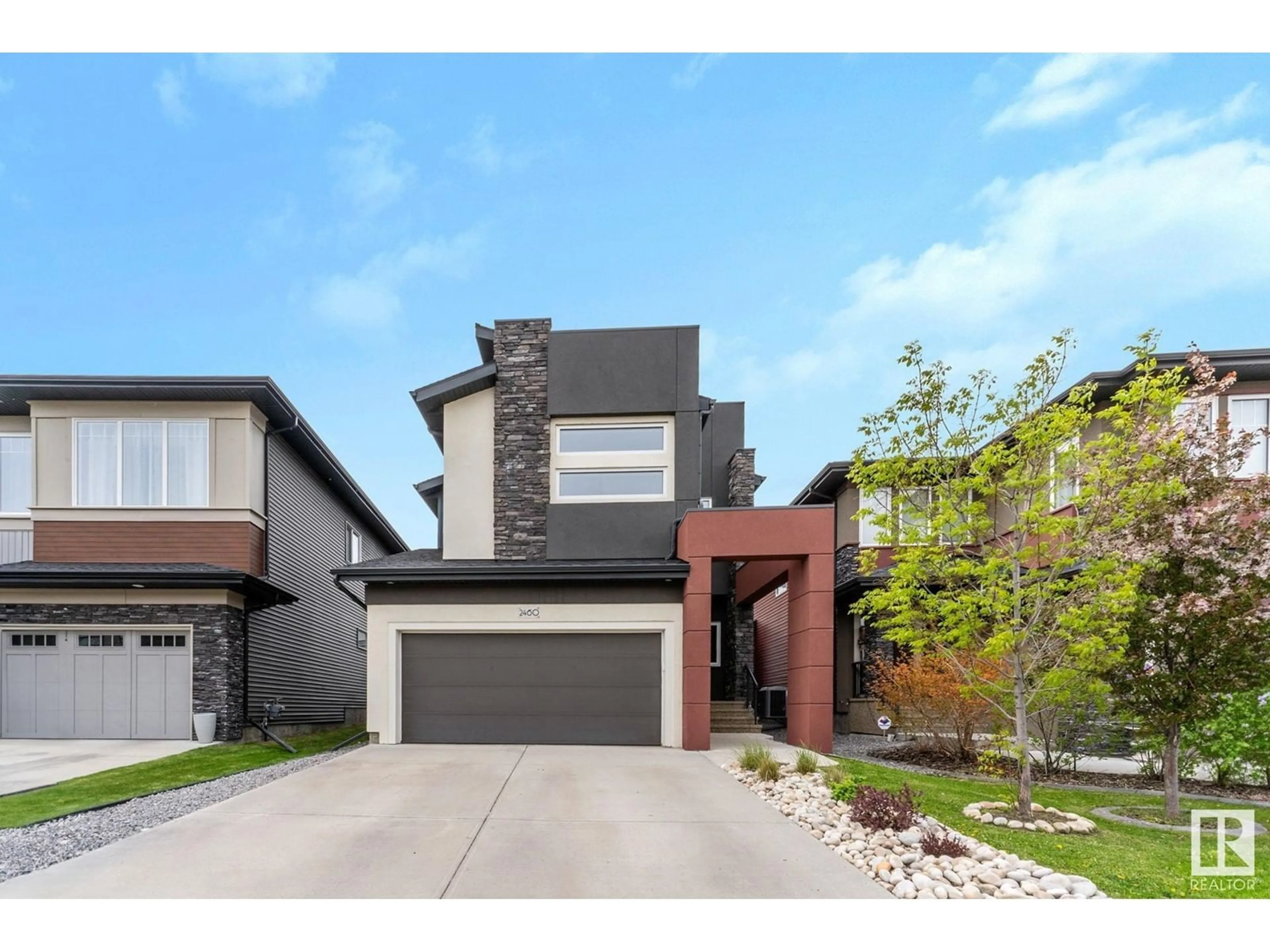 Home with brick exterior material, street for NW - 2460 WARE CR, Edmonton Alberta T6W2M7