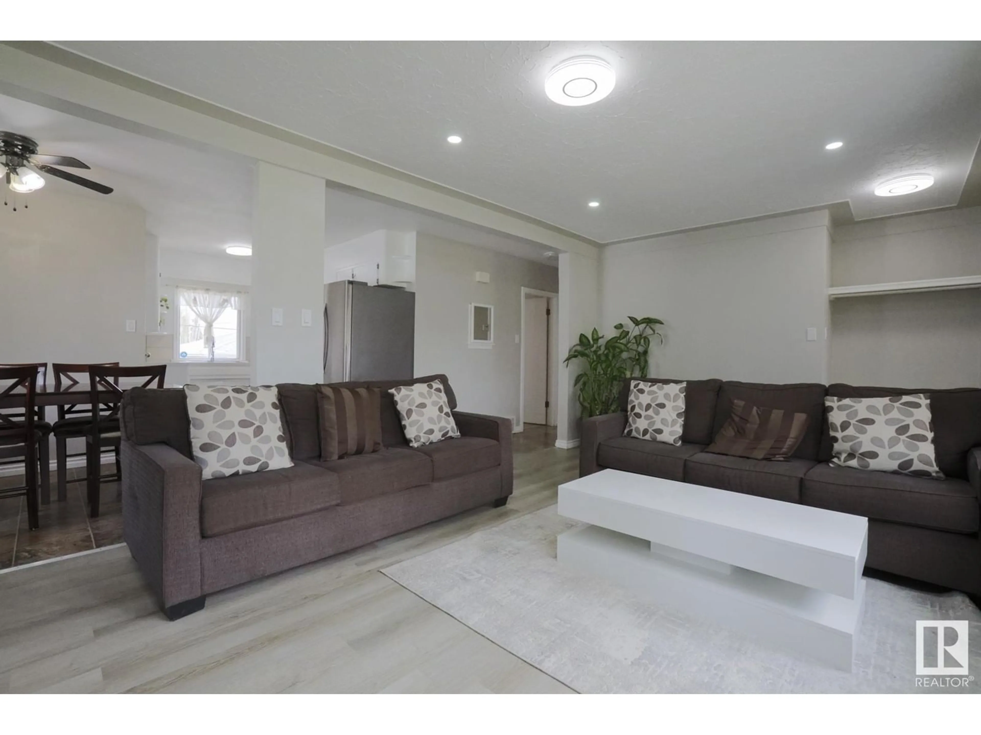 Living room with furniture, unknown for 13007 63 ST, Edmonton Alberta T5A0W5