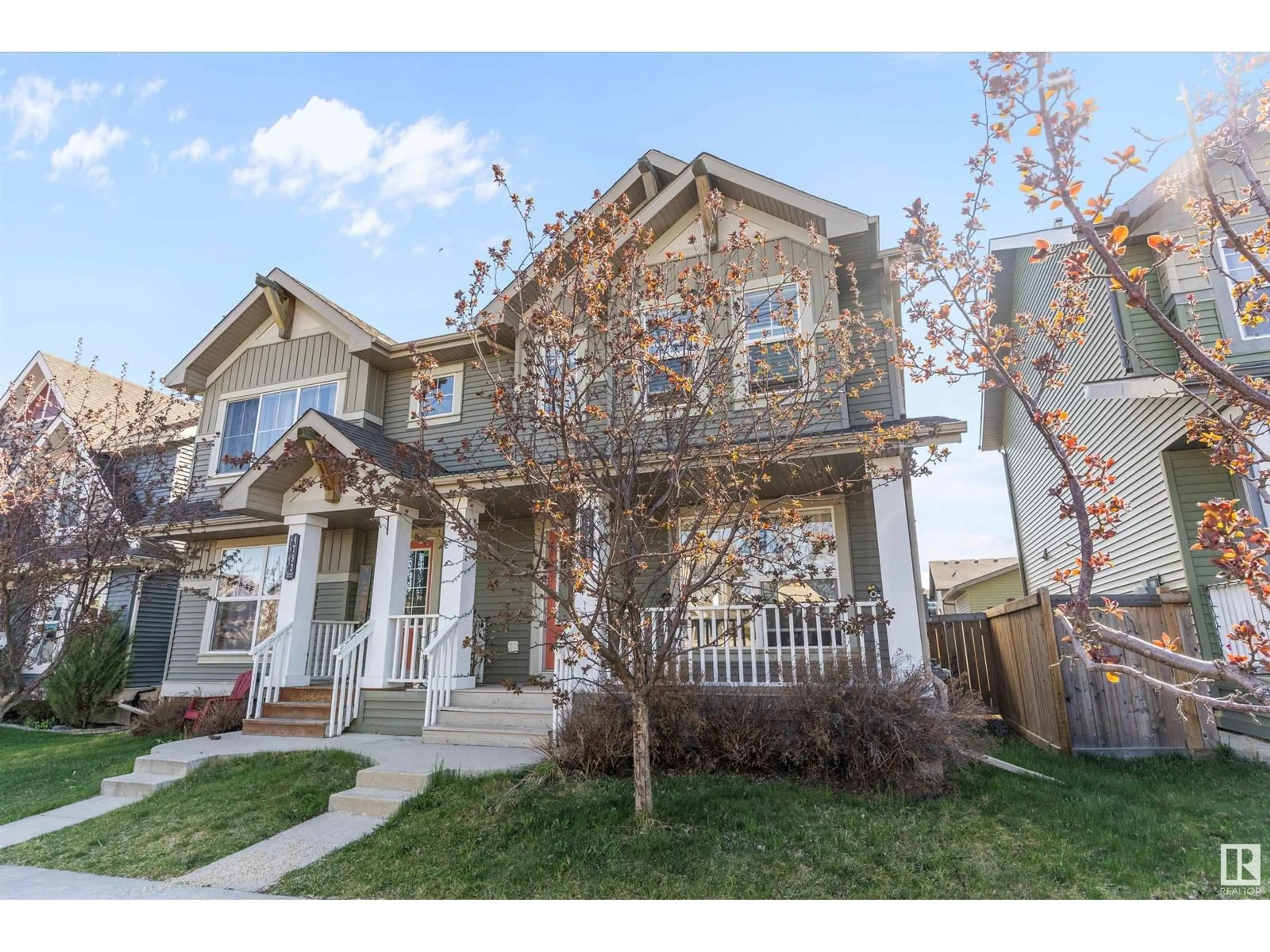 Home with vinyl exterior material, street for SW - 4795 CRABAPPLE RUN RU, Edmonton Alberta T6X0Y8