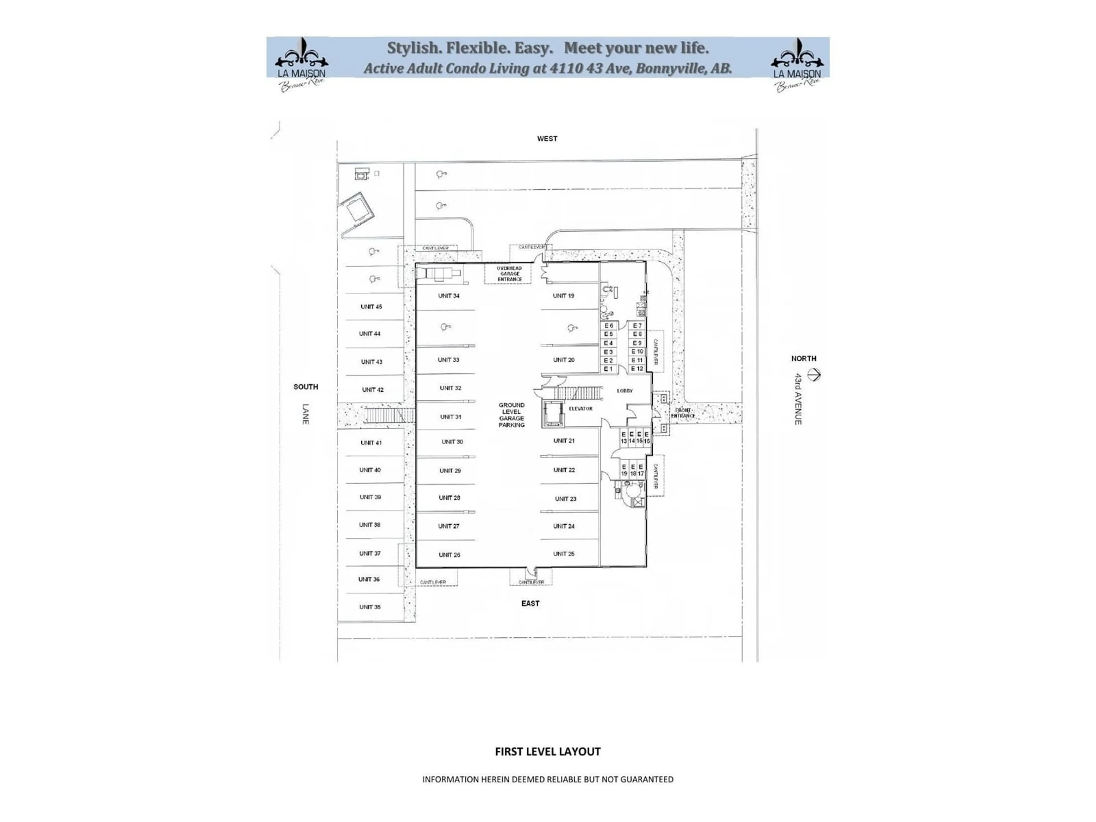 Floor plan for 202 - 4110 43 AV, Bonnyville Town Alberta T9N1S8