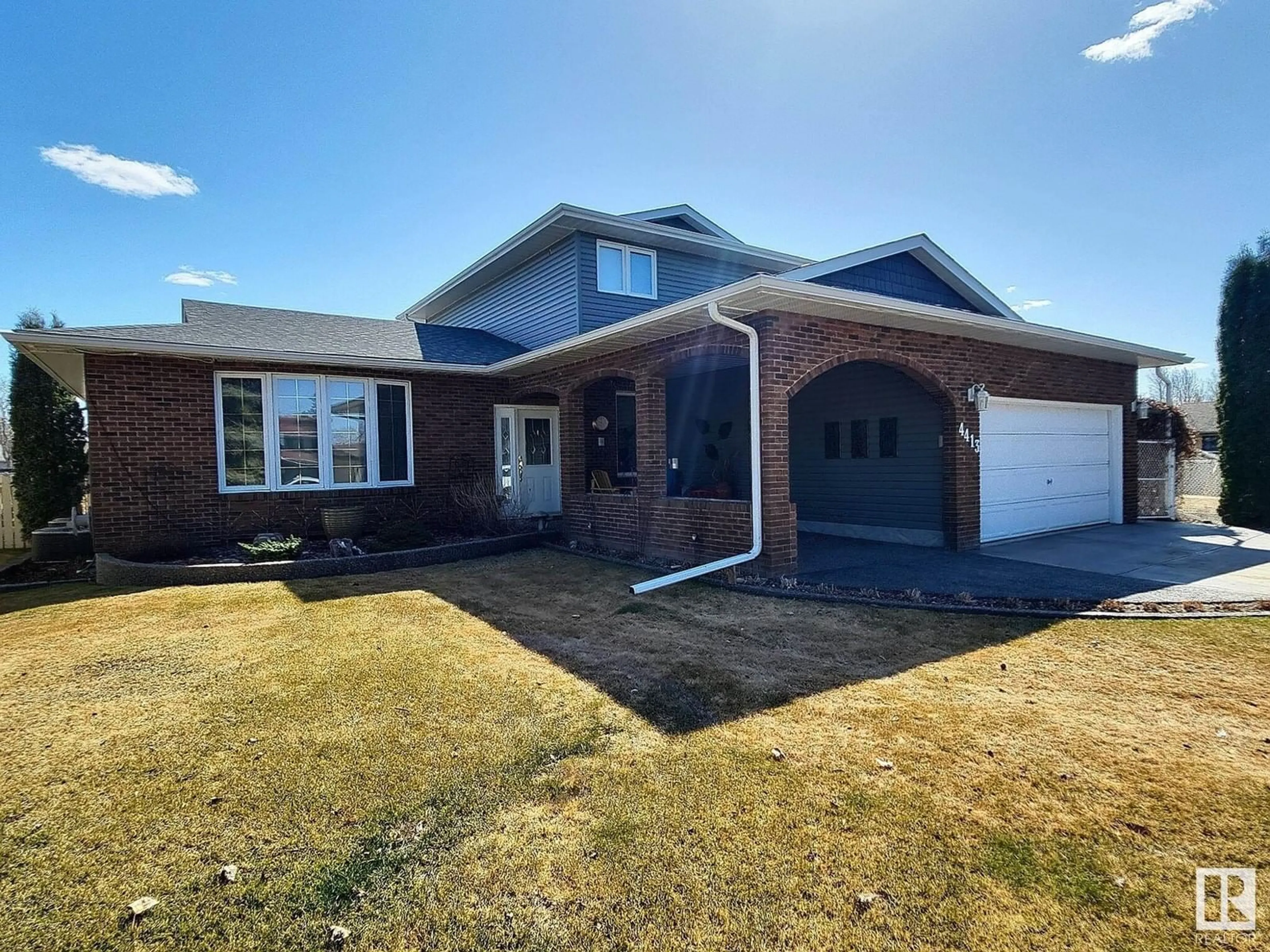 Home with brick exterior material, street for 4413 45 ST, St. Paul Town Alberta T0A3A3