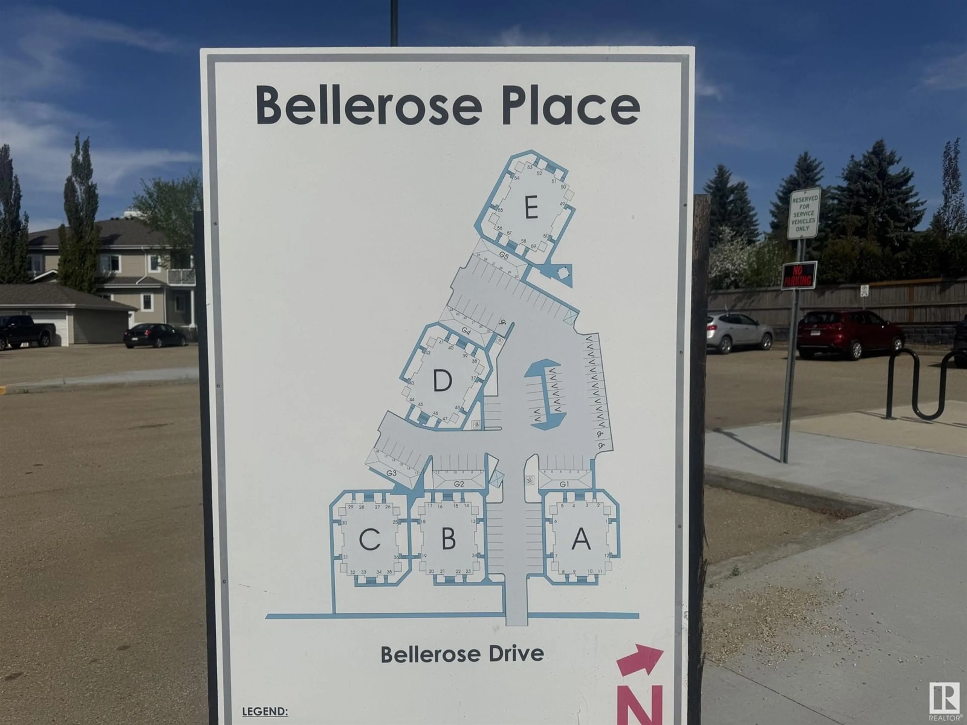 Picture of a map for 58E BELLEROSE DR, St. Albert Alberta T8N1C5