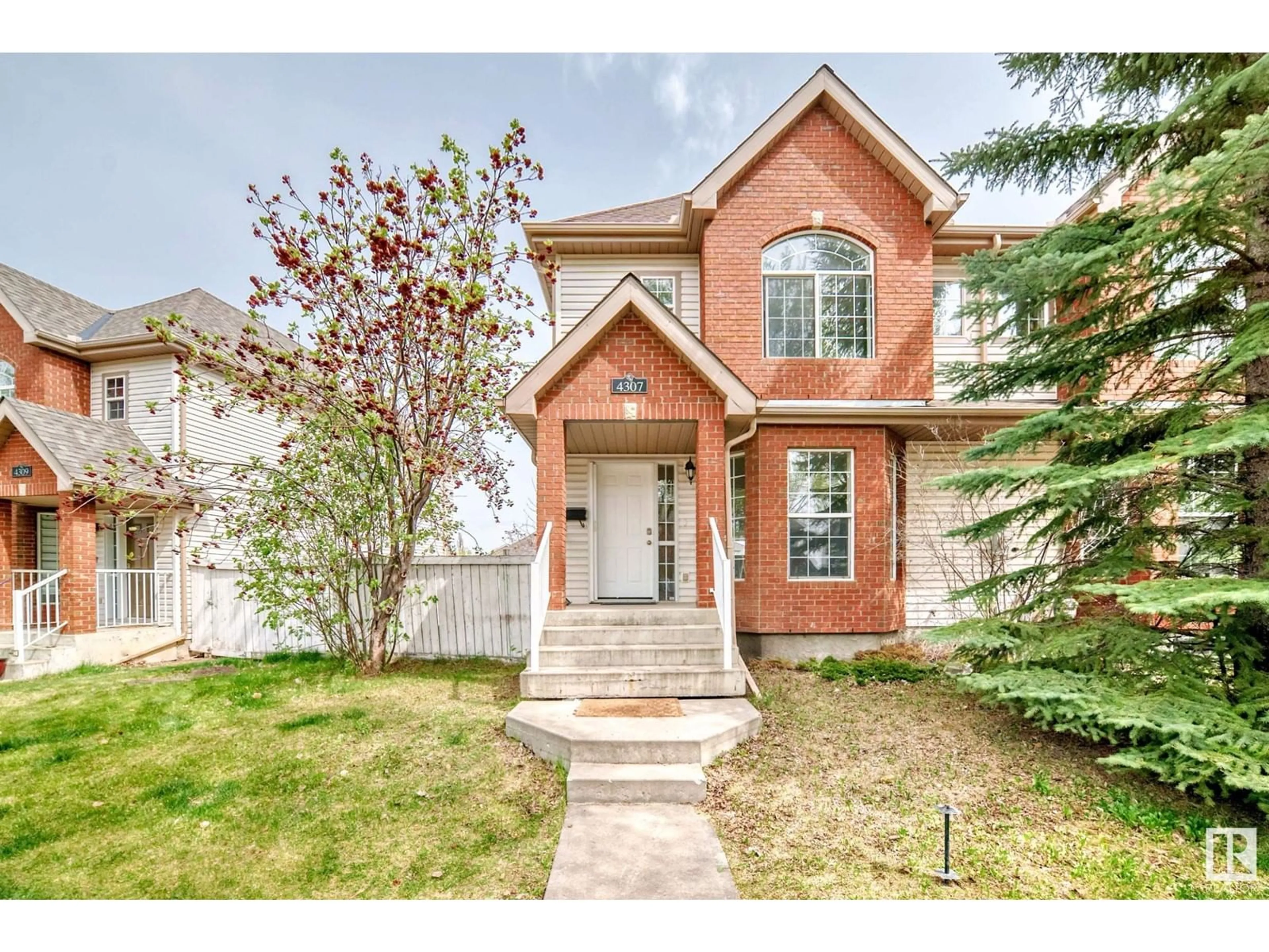 Home with brick exterior material, street for 4307 TERWILLEGAR LINK LI, Edmonton Alberta T6R3H6