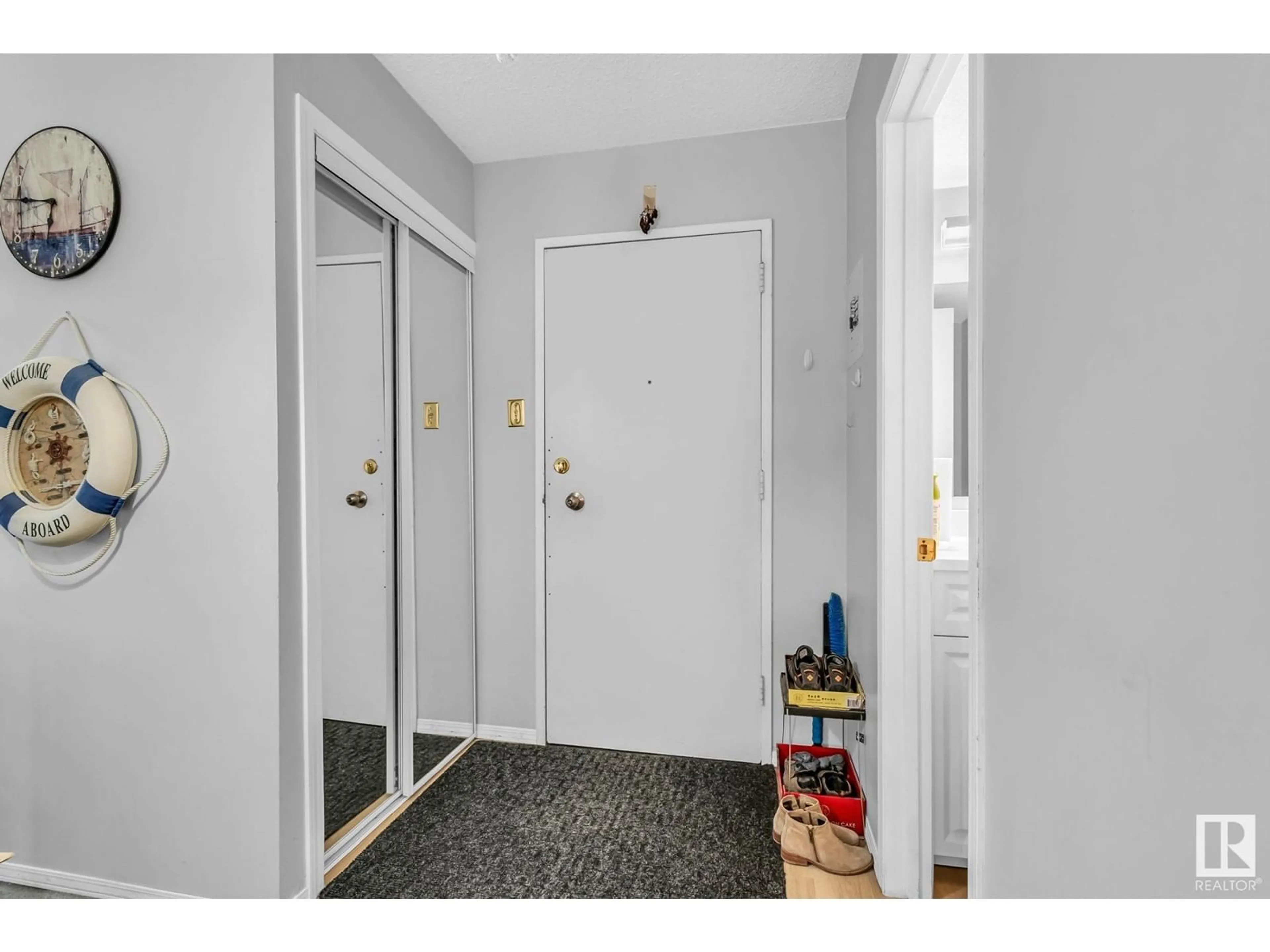 Indoor entryway for #216 - 7835 159 ST NW, Edmonton Alberta T5R2E1
