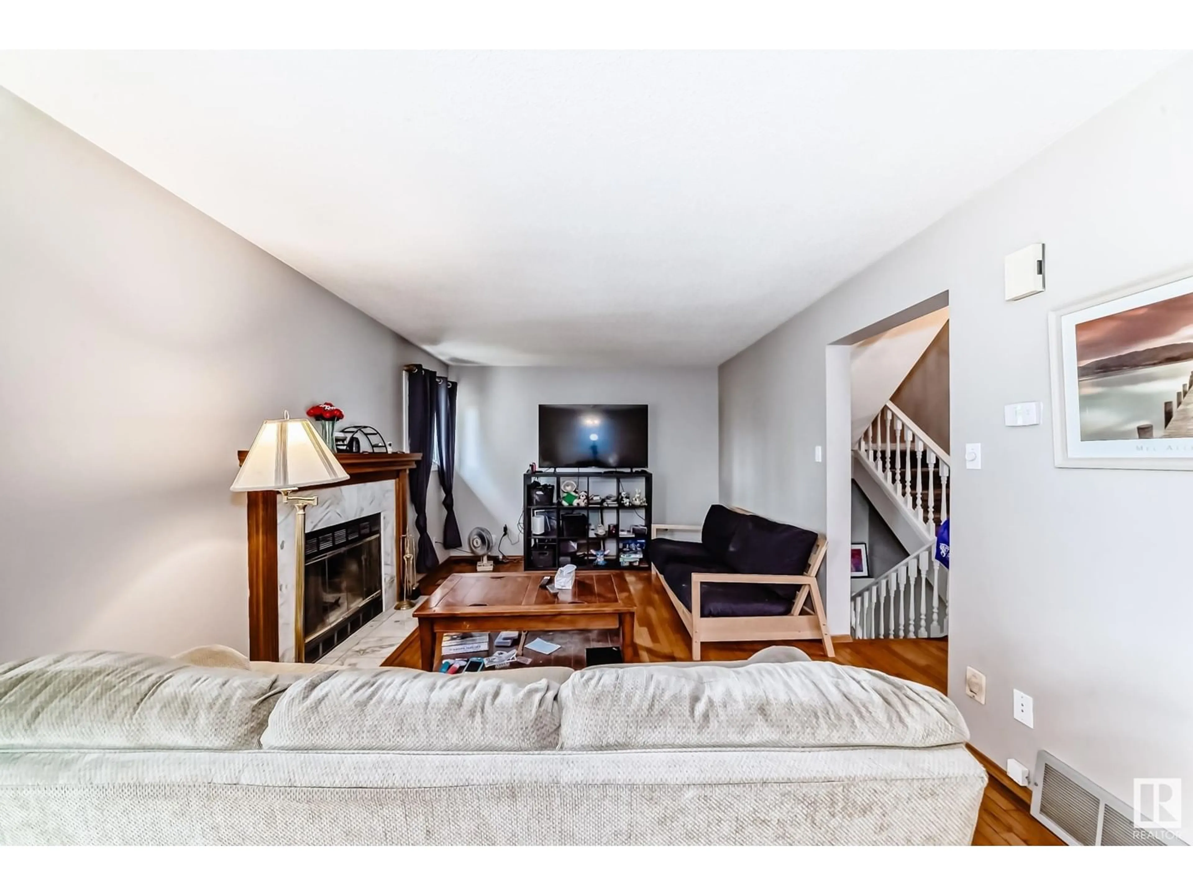 Living room with furniture, unknown for 6946 31 AV, Edmonton Alberta T6K3X6