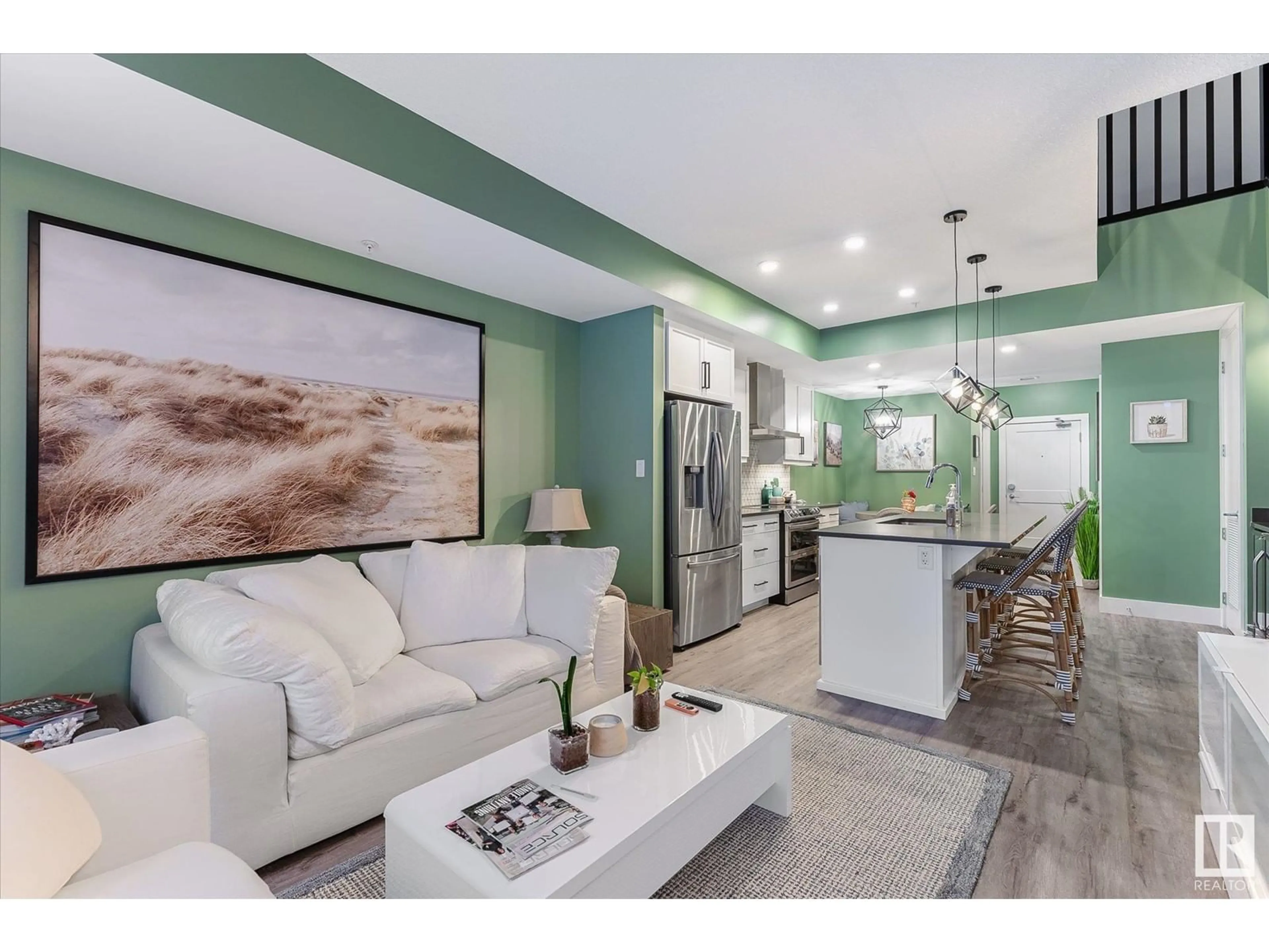 Open concept kitchen, unknown for 528 - 111 GRIESBACH PARADE, Edmonton Alberta T5E6X2