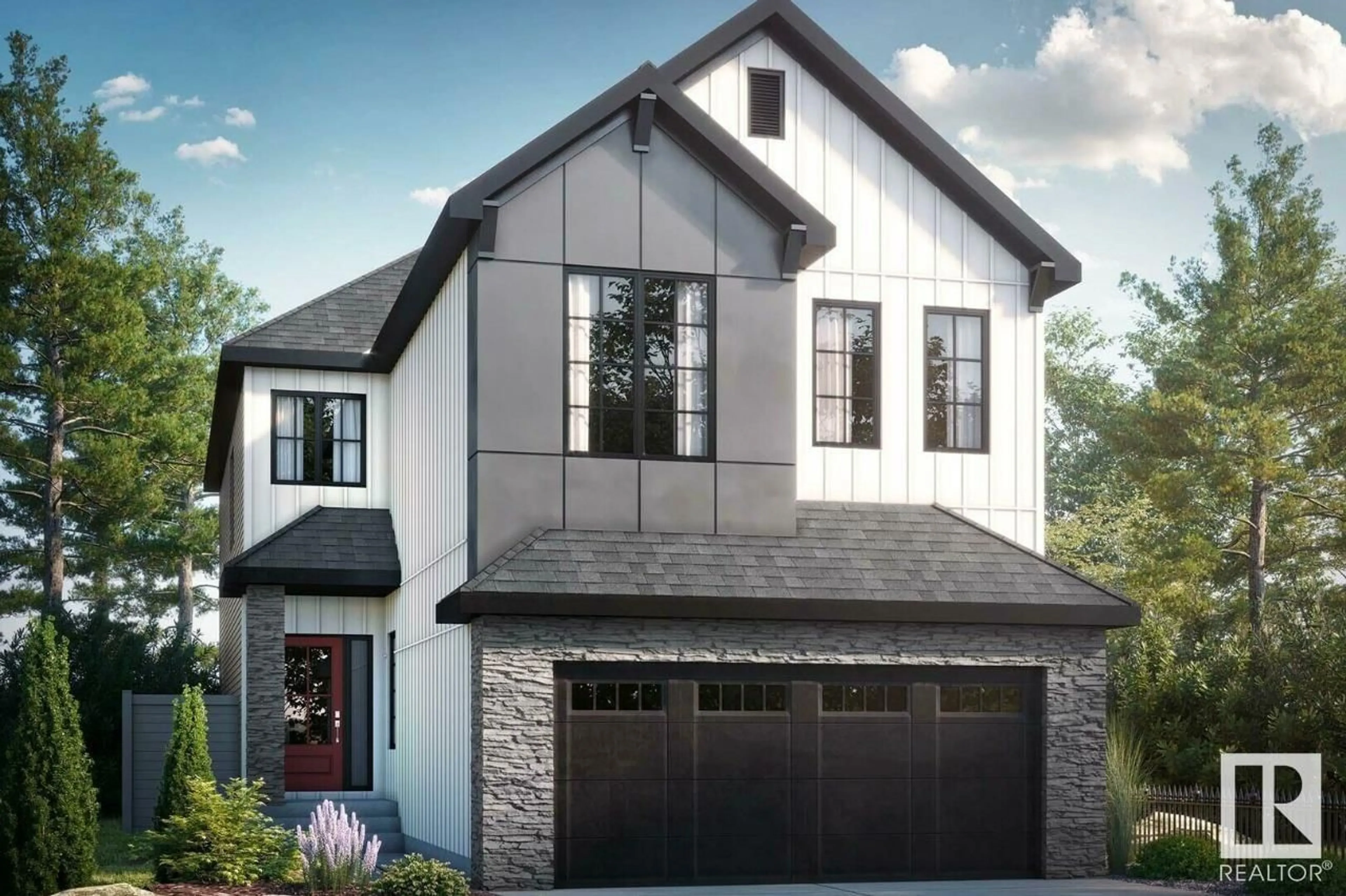 Home with brick exterior material, street for 8 CLOUTIER CL, St. Albert Alberta T8N0R6
