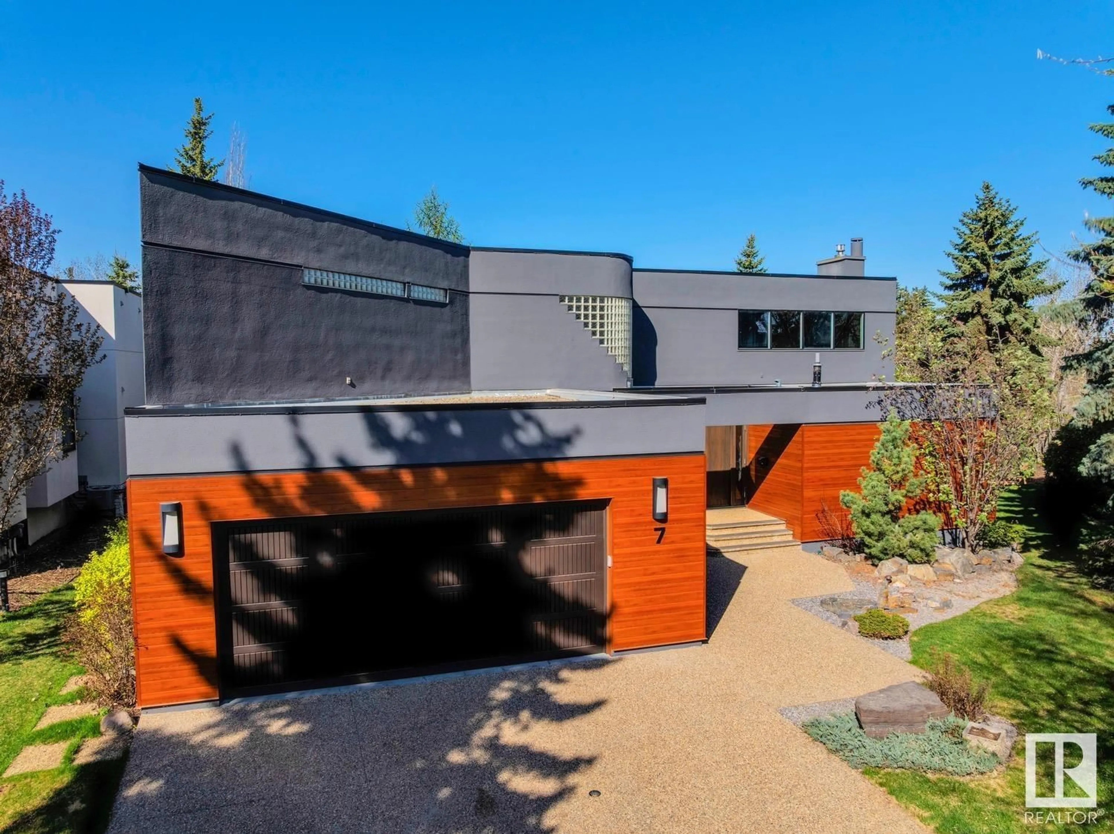 Home with brick exterior material, street for 7 PATRICIA PL, Edmonton Alberta T5T5Y1