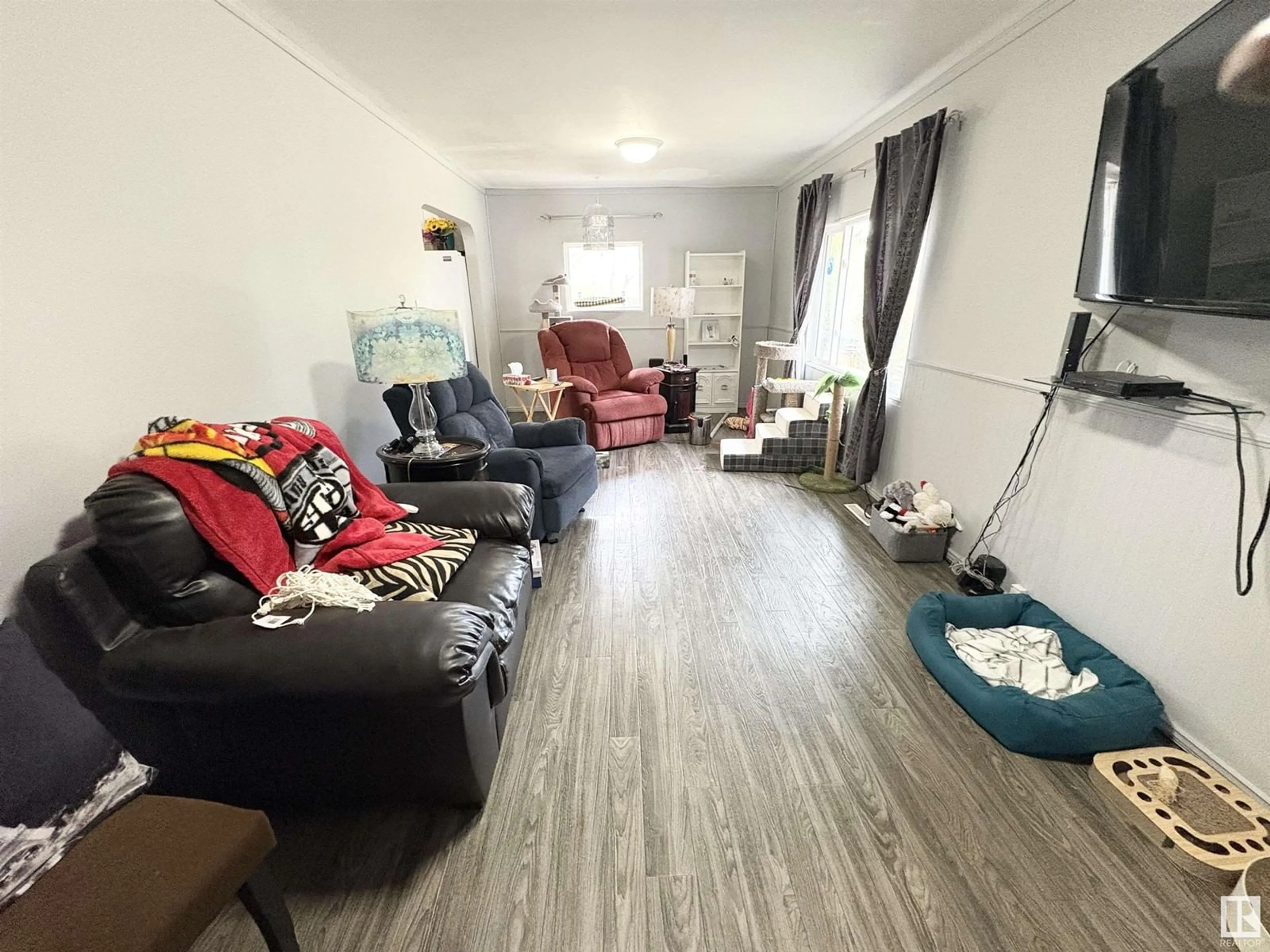 Living room with furniture, unknown for 4806 52 ST, Glendon Alberta T0A1P0