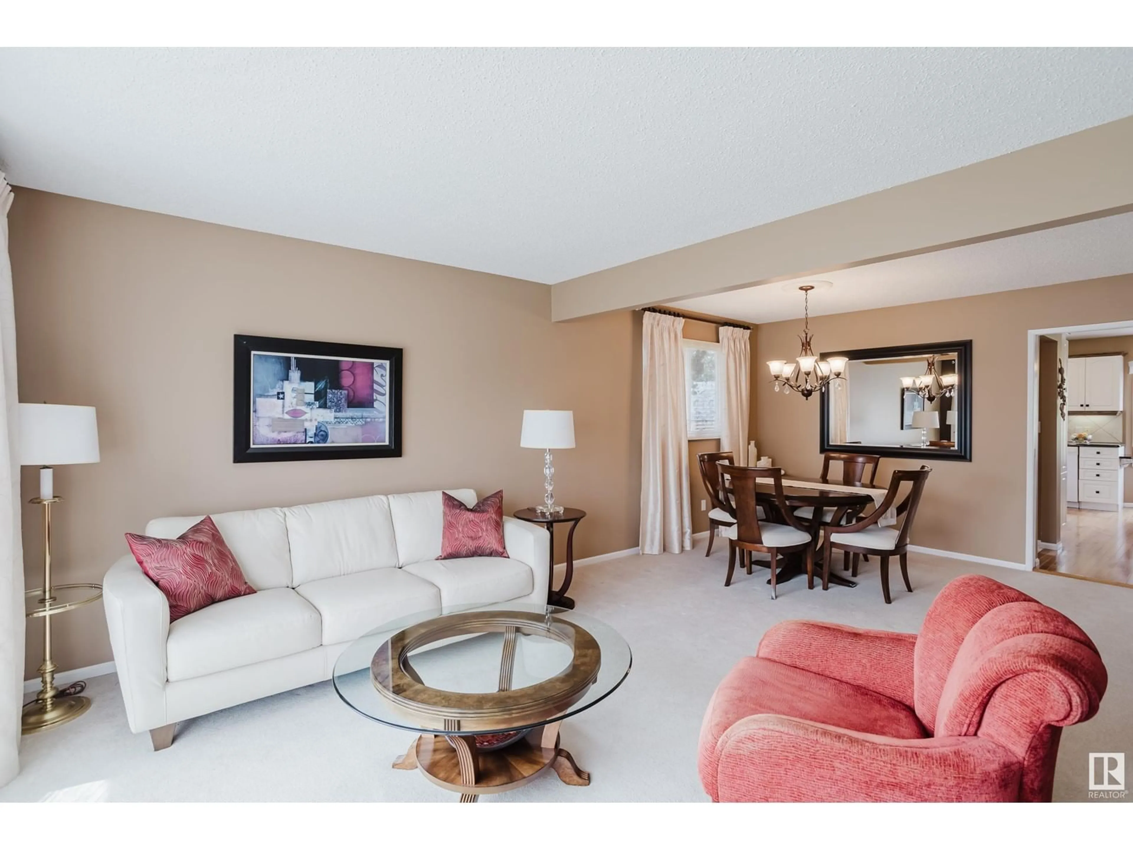 Living room with furniture, unknown for 7224 11 AV, Edmonton Alberta T6K3R1