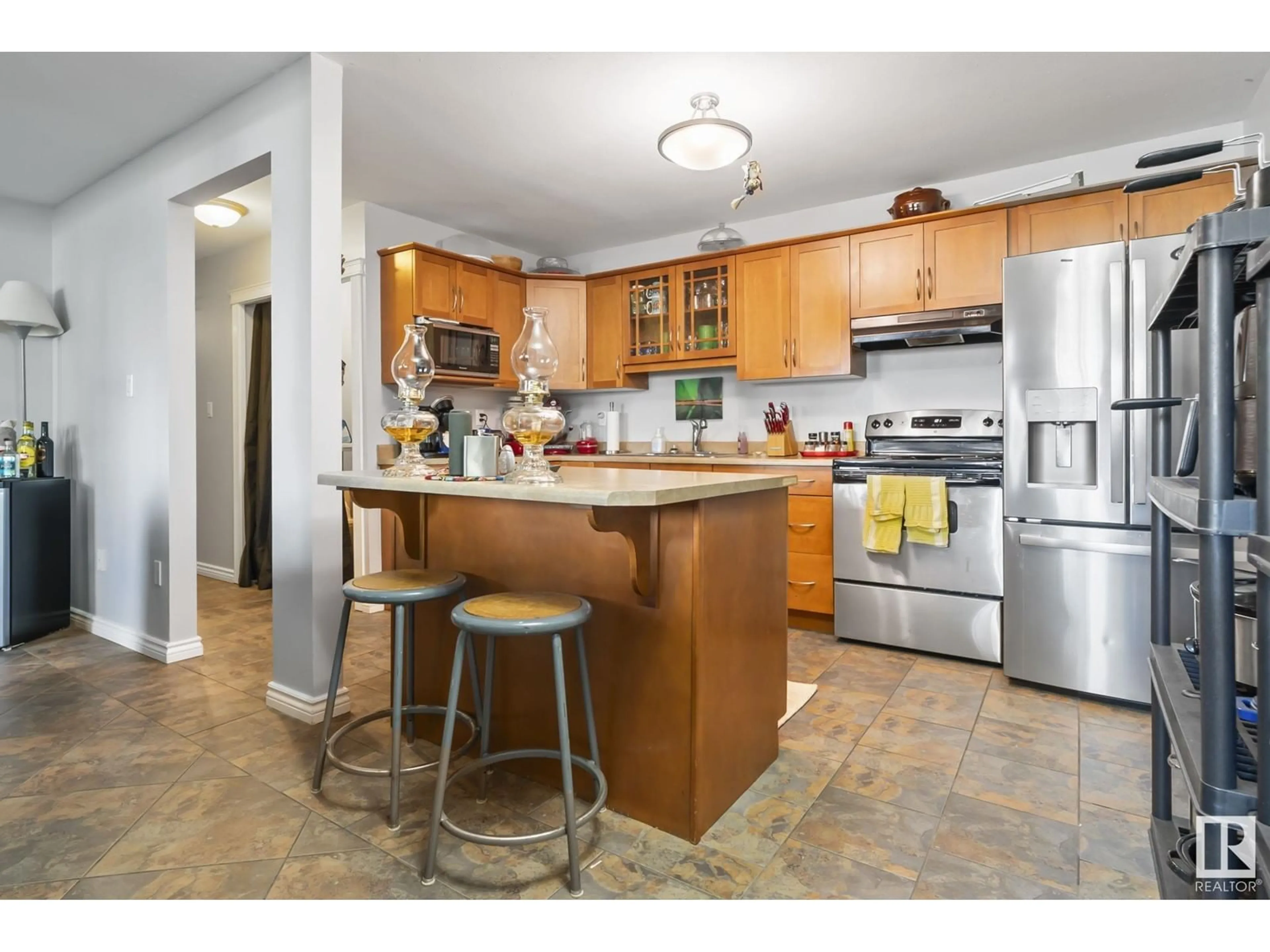 Open concept kitchen, unknown for #102 - 9323 105 AV, Edmonton Alberta T5H0J7
