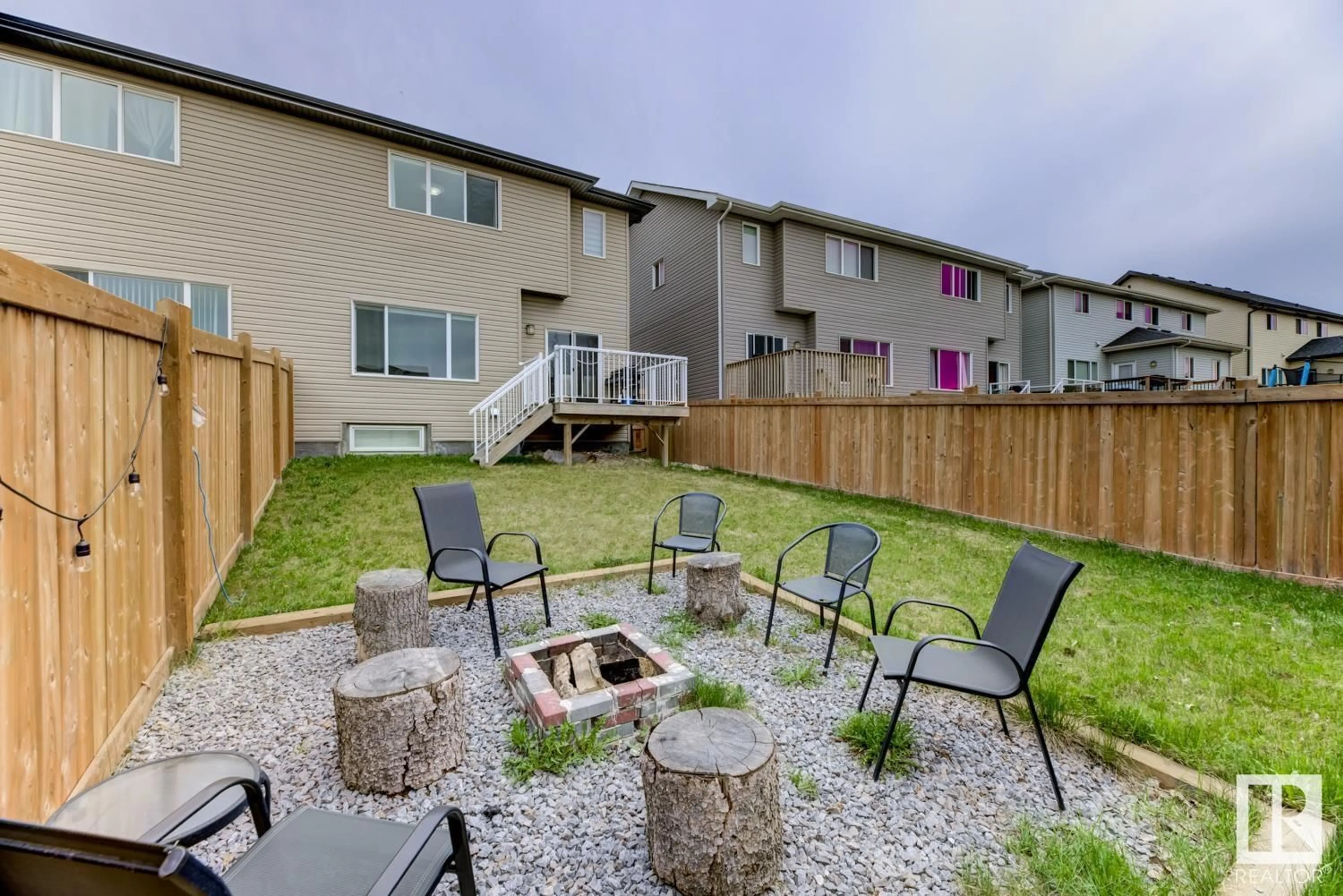 Patio, mountain view for 26 AMBLESIDE WY, Sherwood Park Alberta T8H1A5