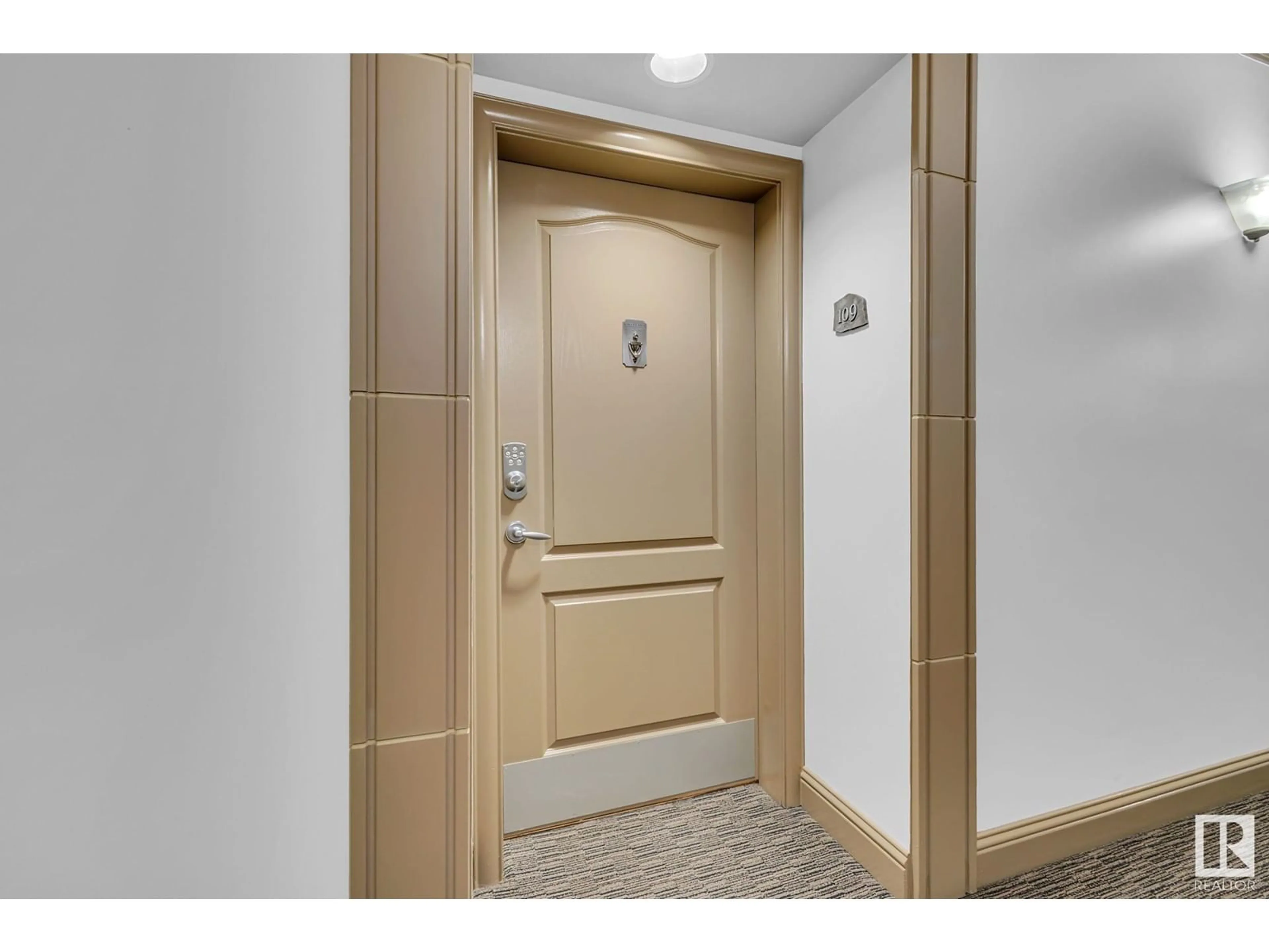 Indoor foyer for #109 - 1406 HODGSON WY, Edmonton Alberta T6R3K1