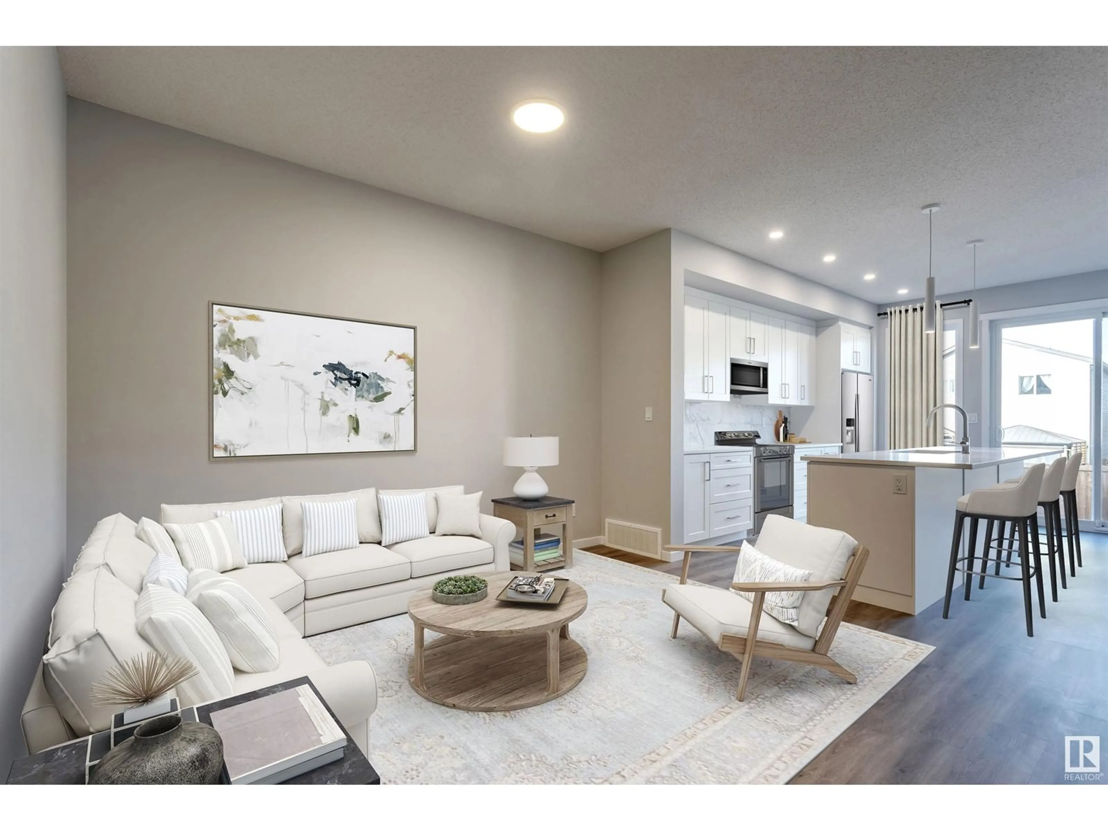 Living room with furniture, unknown for 22717 95A AV, Edmonton Alberta T5T7H5