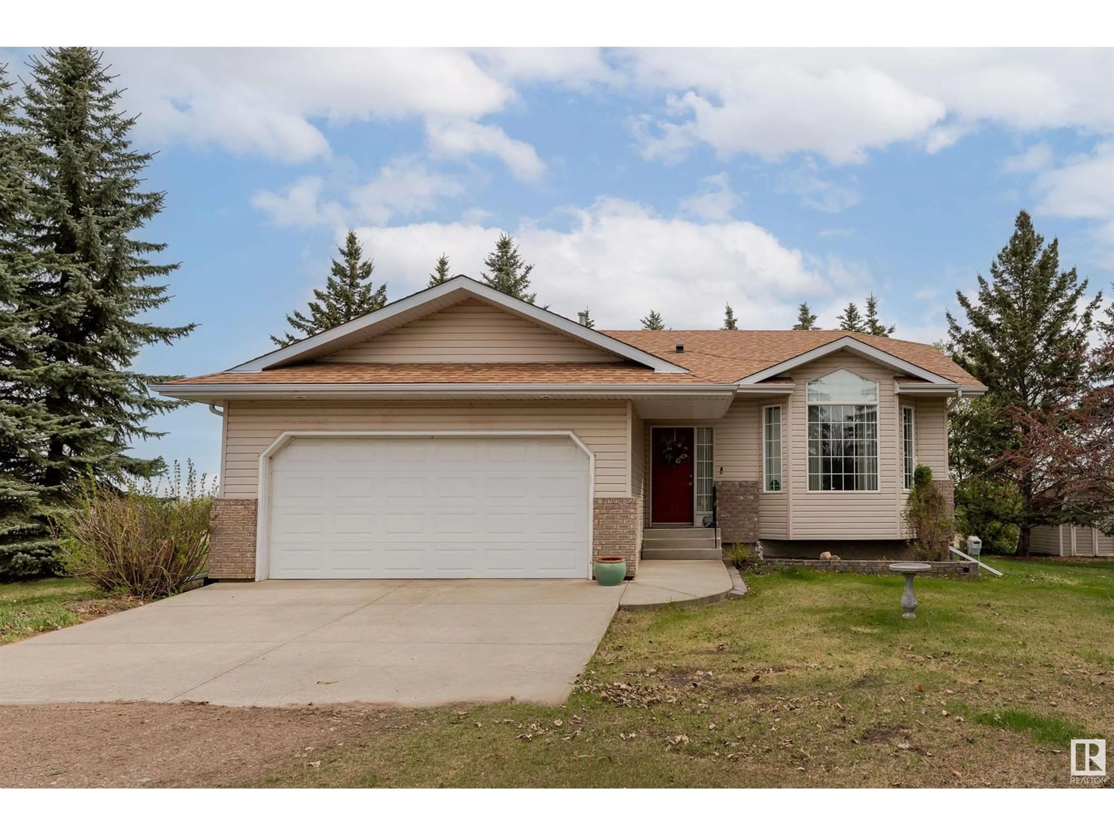 Home with vinyl exterior material, street for 53461 RGE ROAD 225, Rural Strathcona County Alberta T8A4V3