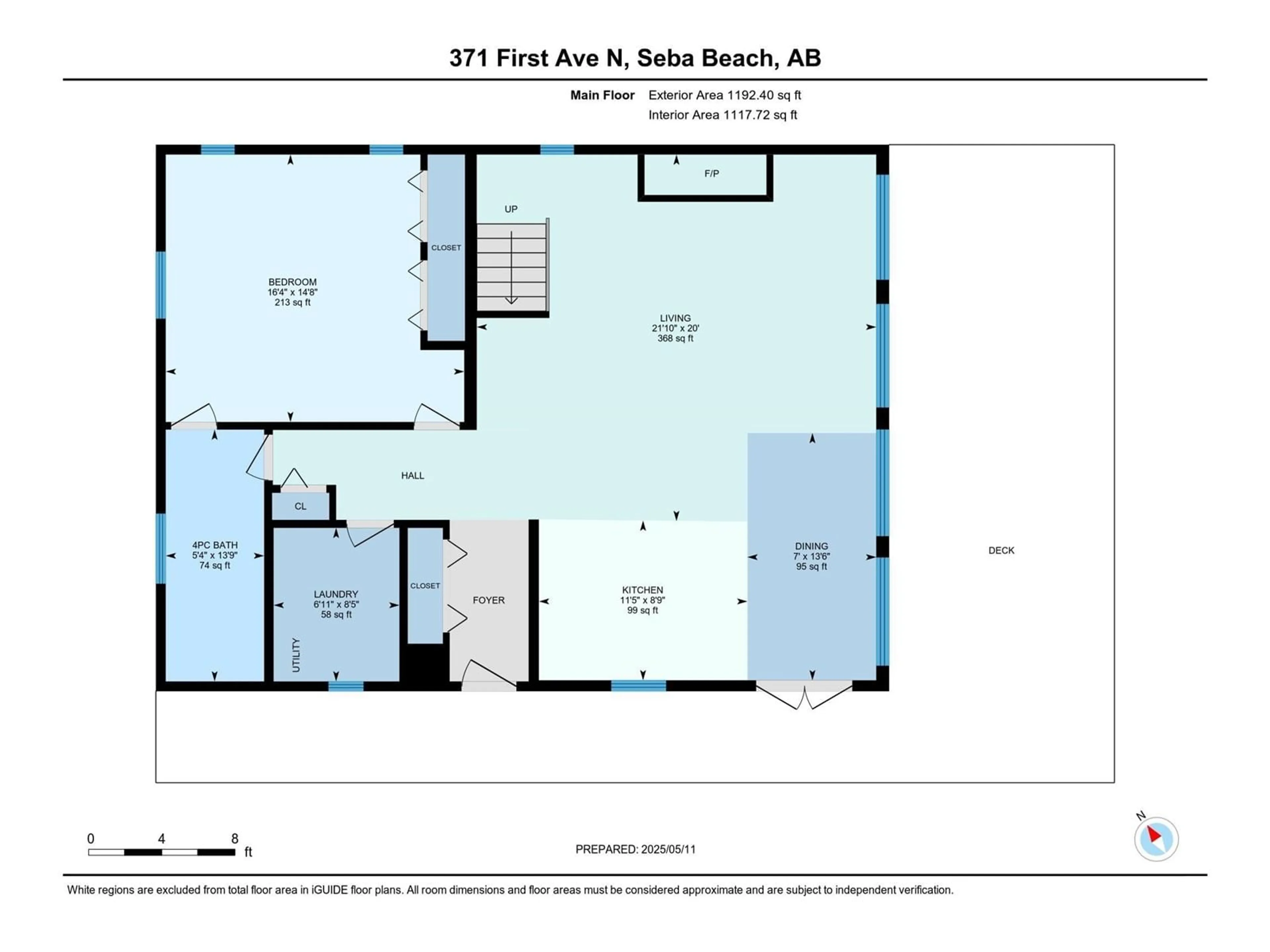 Floor plan for 371 1 AV N, Rural Parkland County Alberta T0E2B0