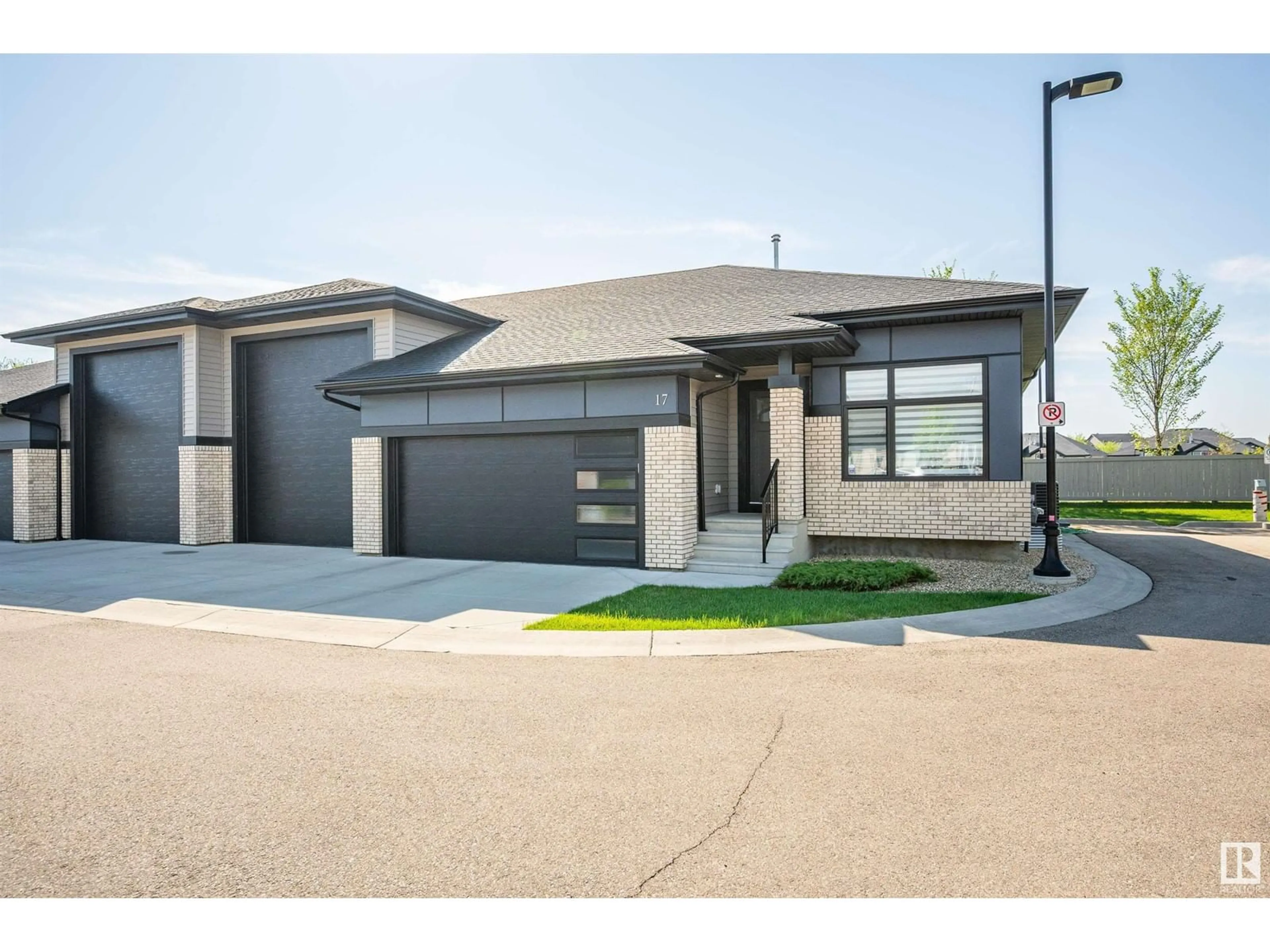 Home with brick exterior material, street for 103 - 17 ALLARD LI, Edmonton Alberta T6W3T8