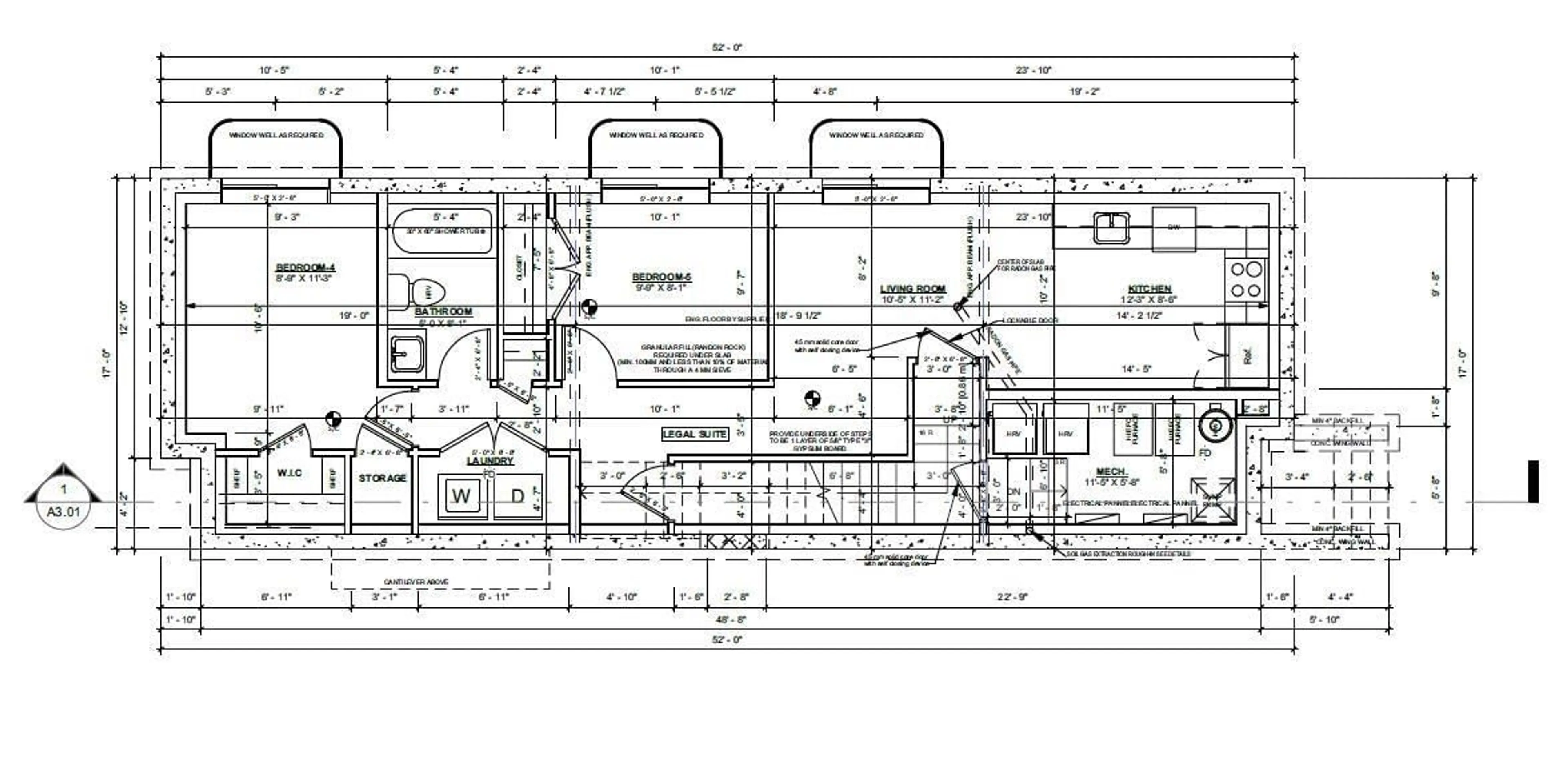 Floor plan for 5213 104A ST NW, Edmonton Alberta T6H2L9