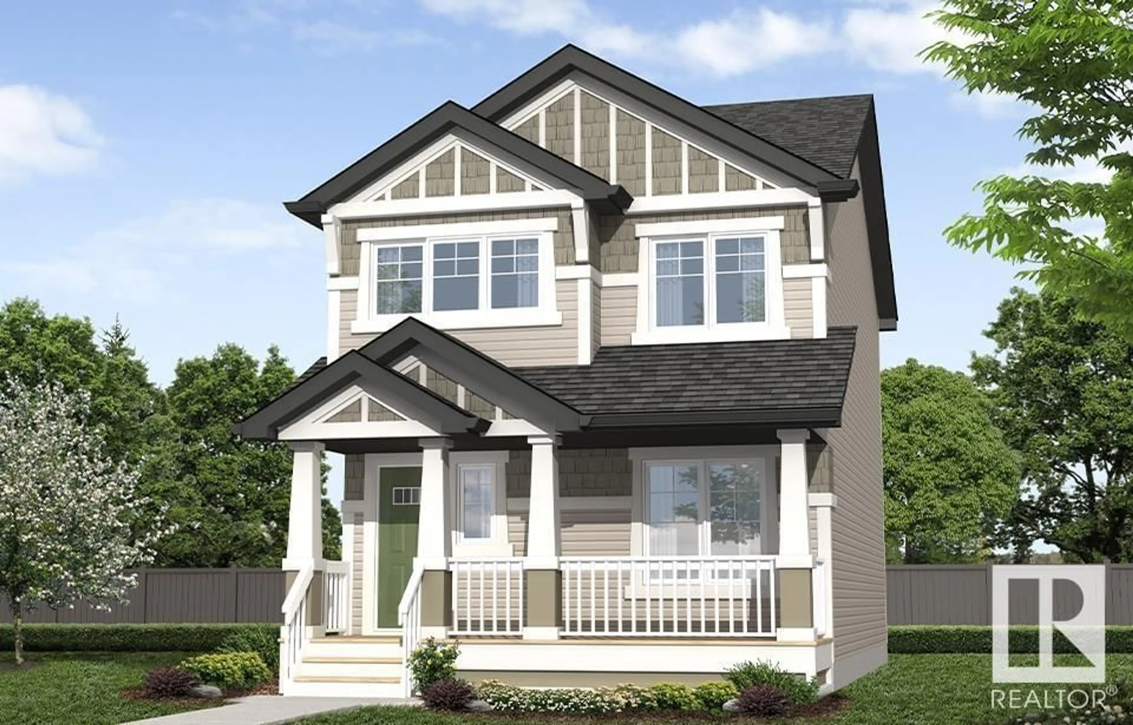 Home with vinyl exterior material, street for NW - 8648 EDGEMONT LINK, Edmonton Alberta T6M3G4
