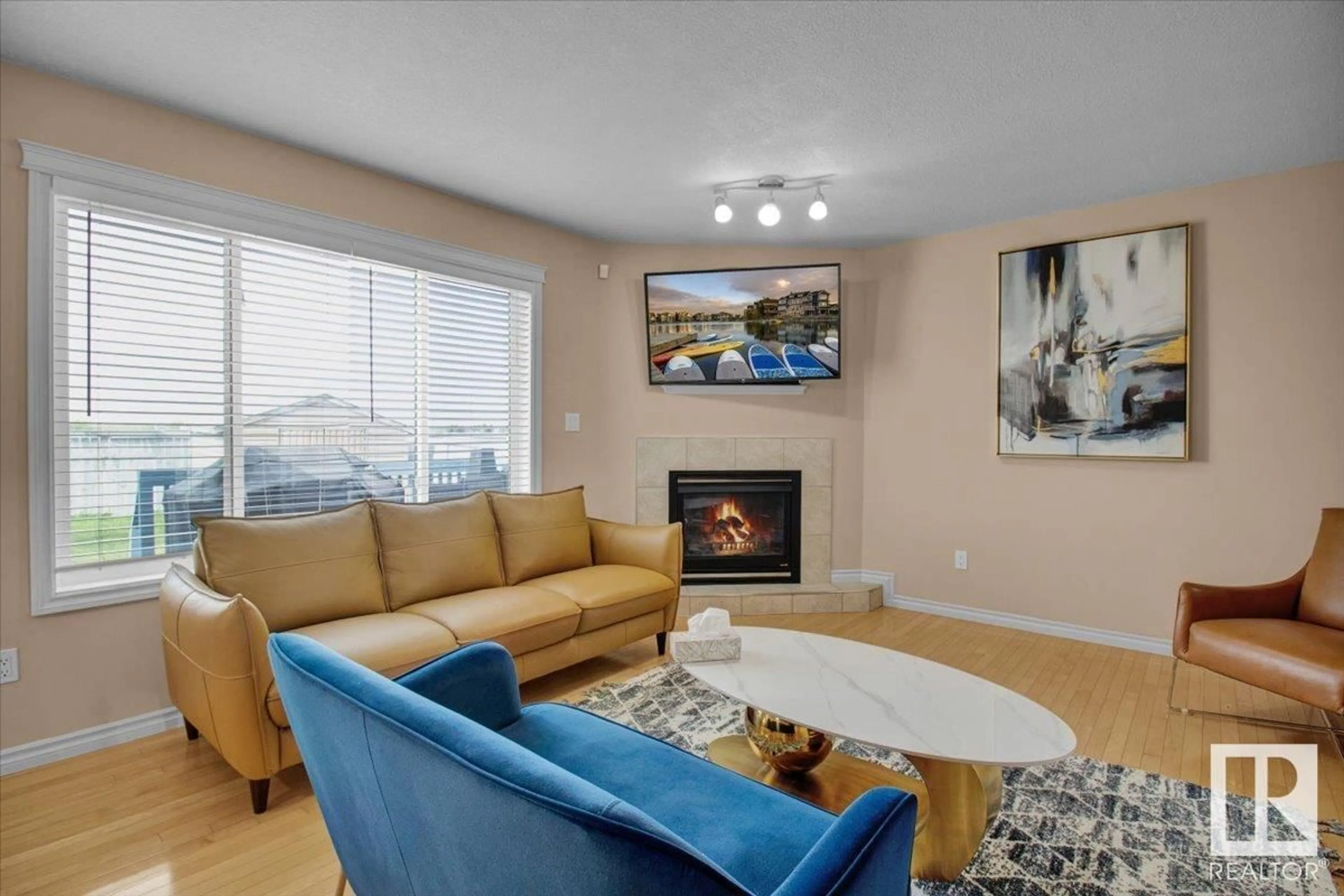 Living room with furniture, unknown for 10724 183 AV, Edmonton Alberta T5X6E2