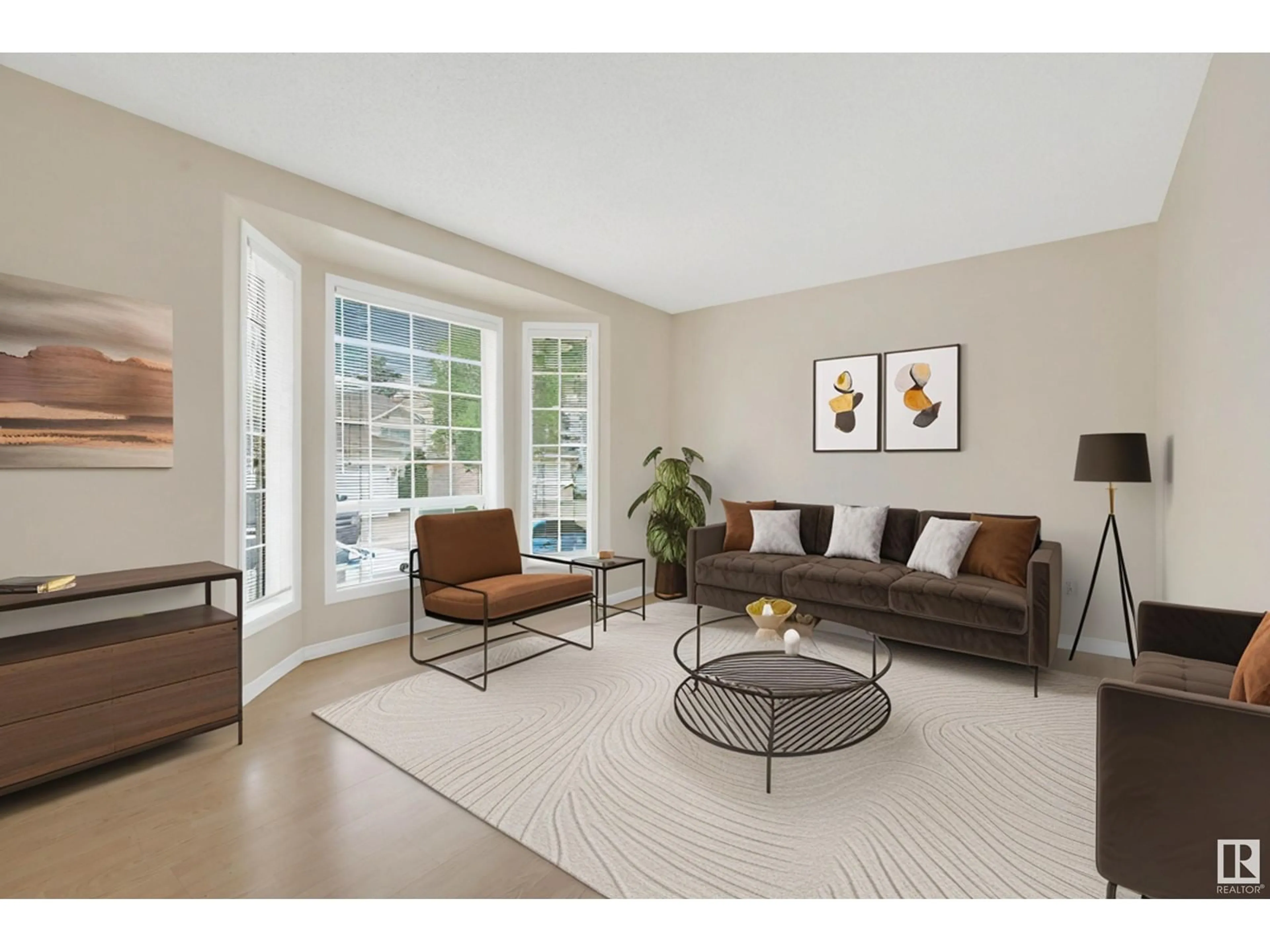 Living room with furniture, unknown for 510 RIVER POINT PL, Edmonton Alberta T5A4Z2