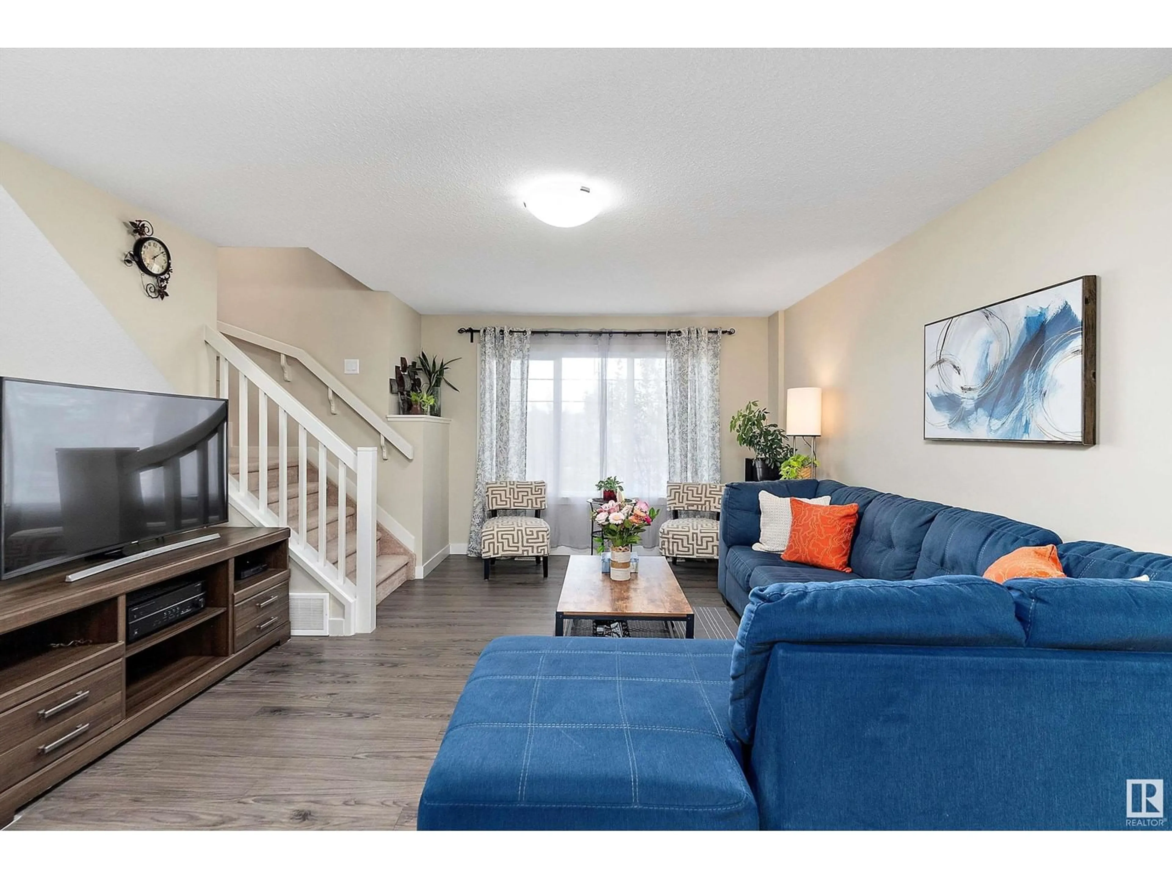 Living room with furniture, unknown for NW - 4229 30 ST, Edmonton Alberta T6X1V1