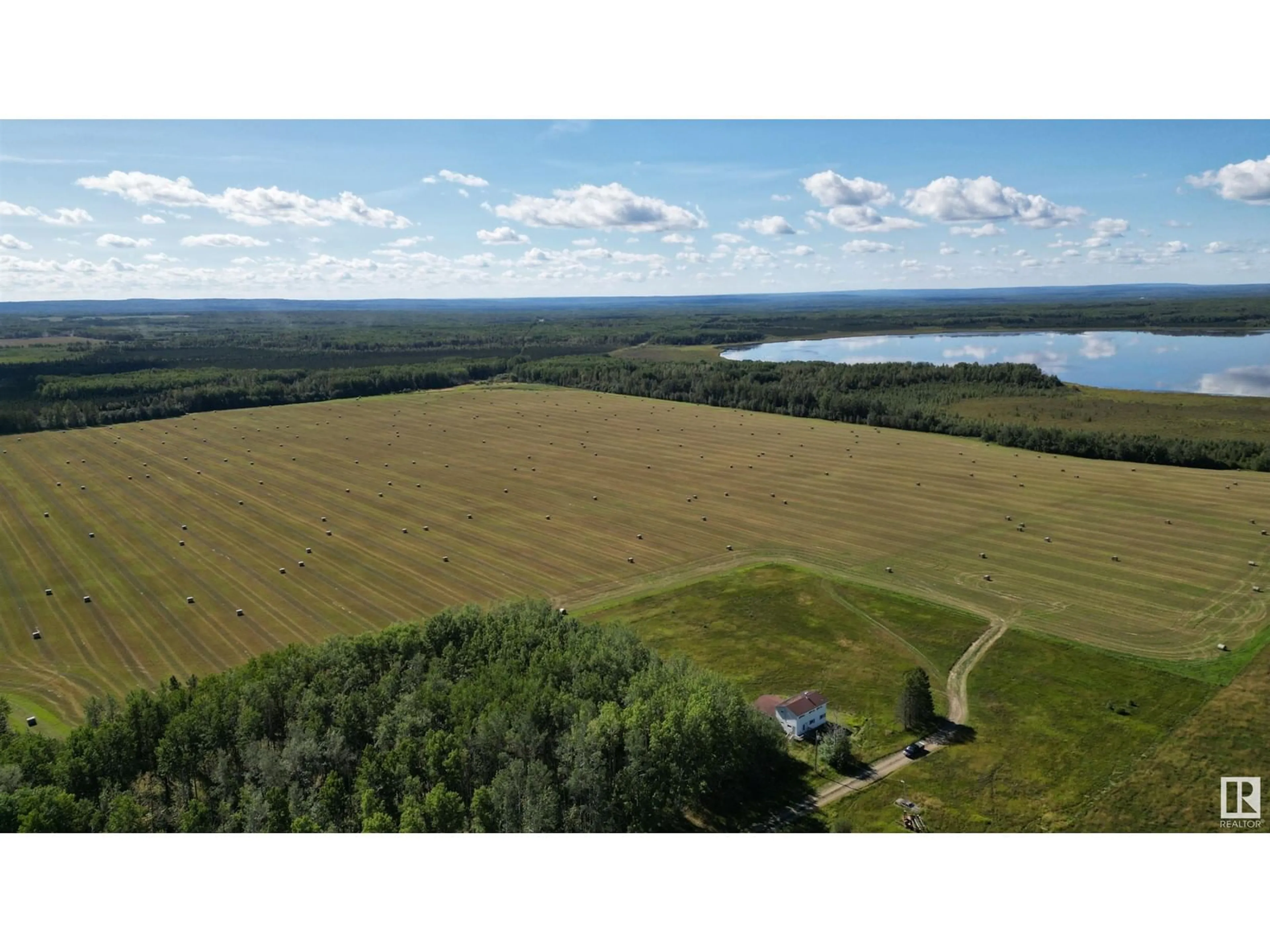 A pic from outside/outdoor area/front of a property/back of a property/a pic from drone, water/lake/river/ocean view for 67406 RANGE ROAD 235, Rural Greenview M.D. Alberta T0H3Z0
