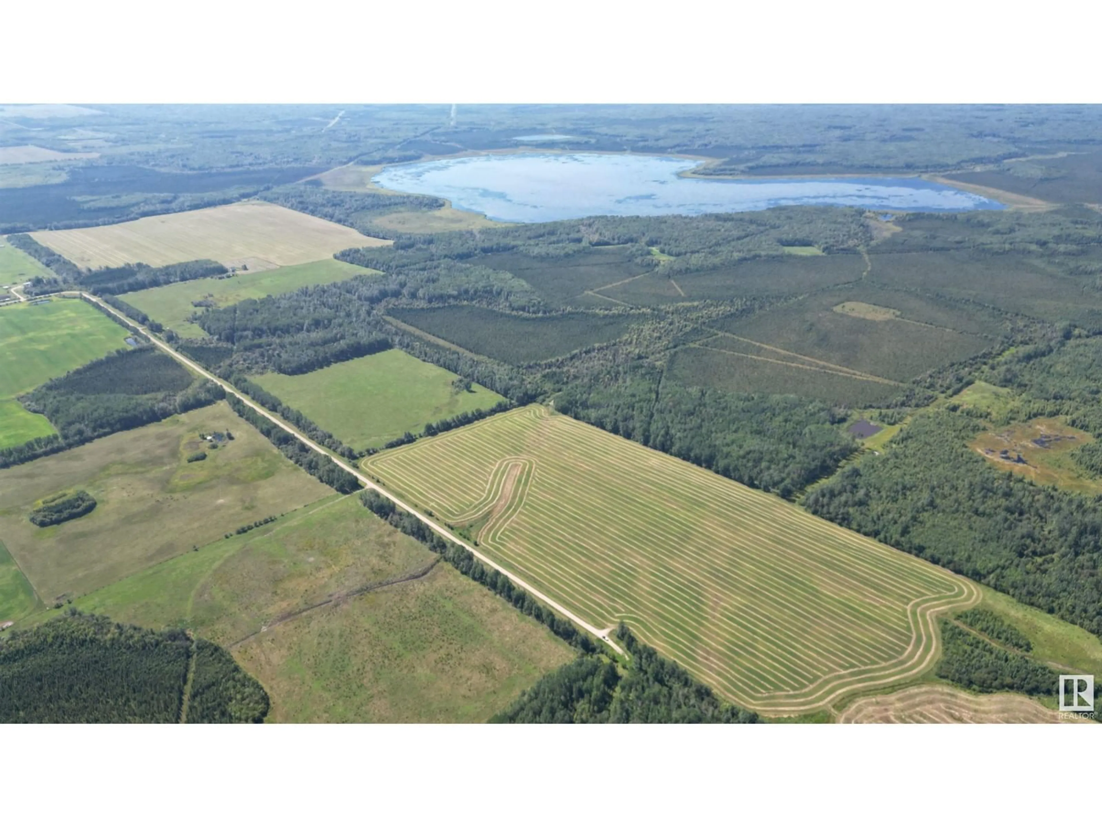 A pic from outside/outdoor area/front of a property/back of a property/a pic from drone, water/lake/river/ocean view for 67406 RANGE ROAD 235, Rural Greenview M.D. Alberta T0H3Z0