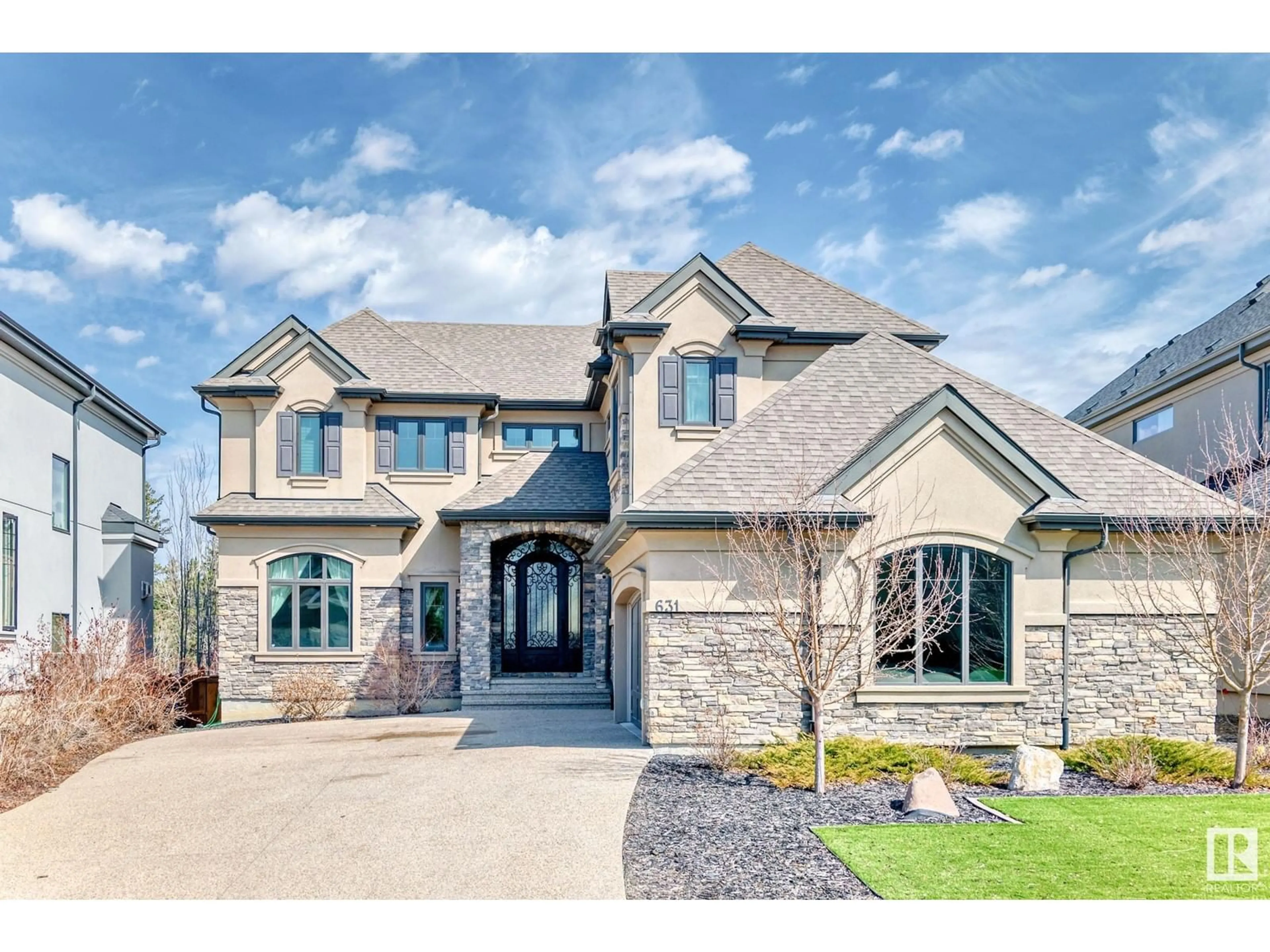 Home with brick exterior material, street for SW - 631 HOWATT DR, Edmonton Alberta T6W2T6