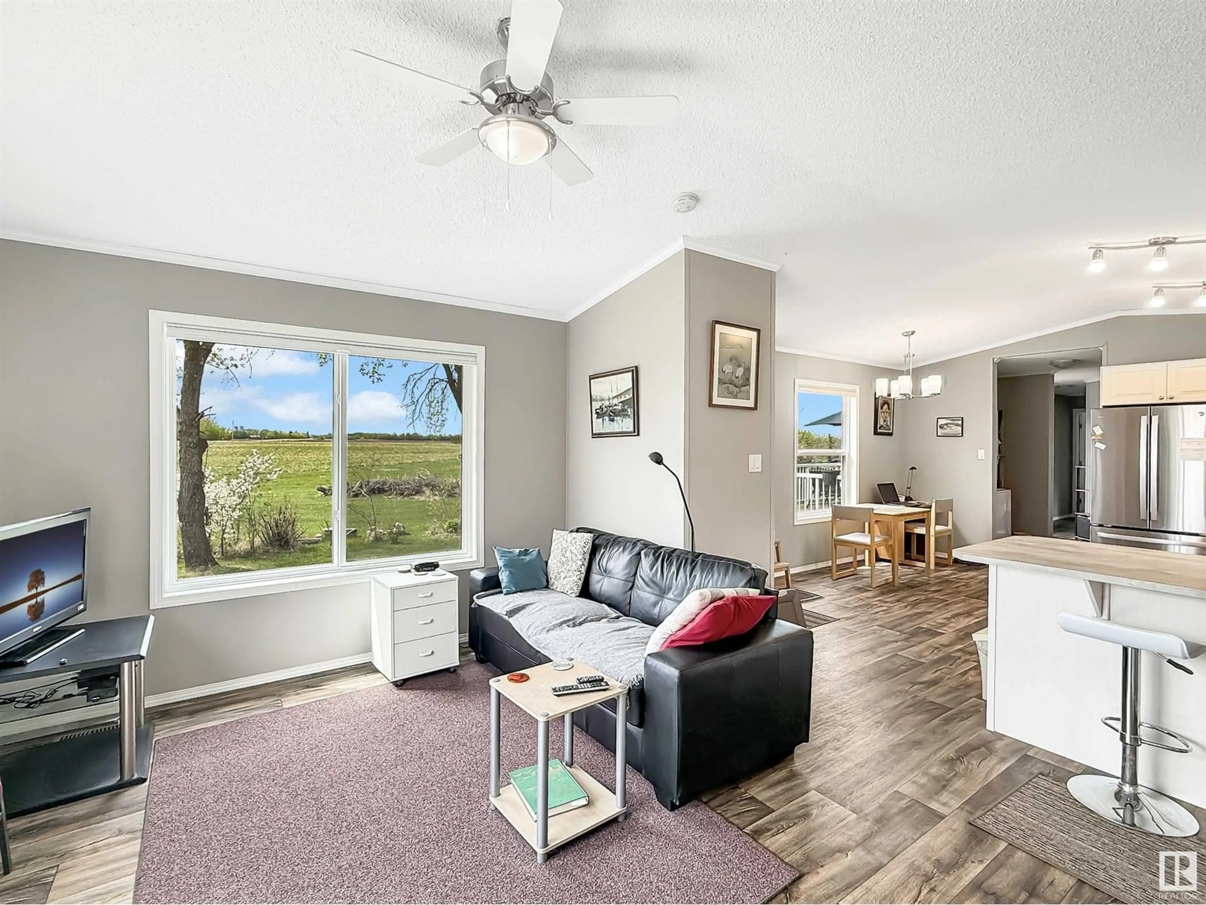 Living room with furniture, unknown for #120 - 120 TWP ROAD 490, Rural Leduc County Alberta T0C0V0