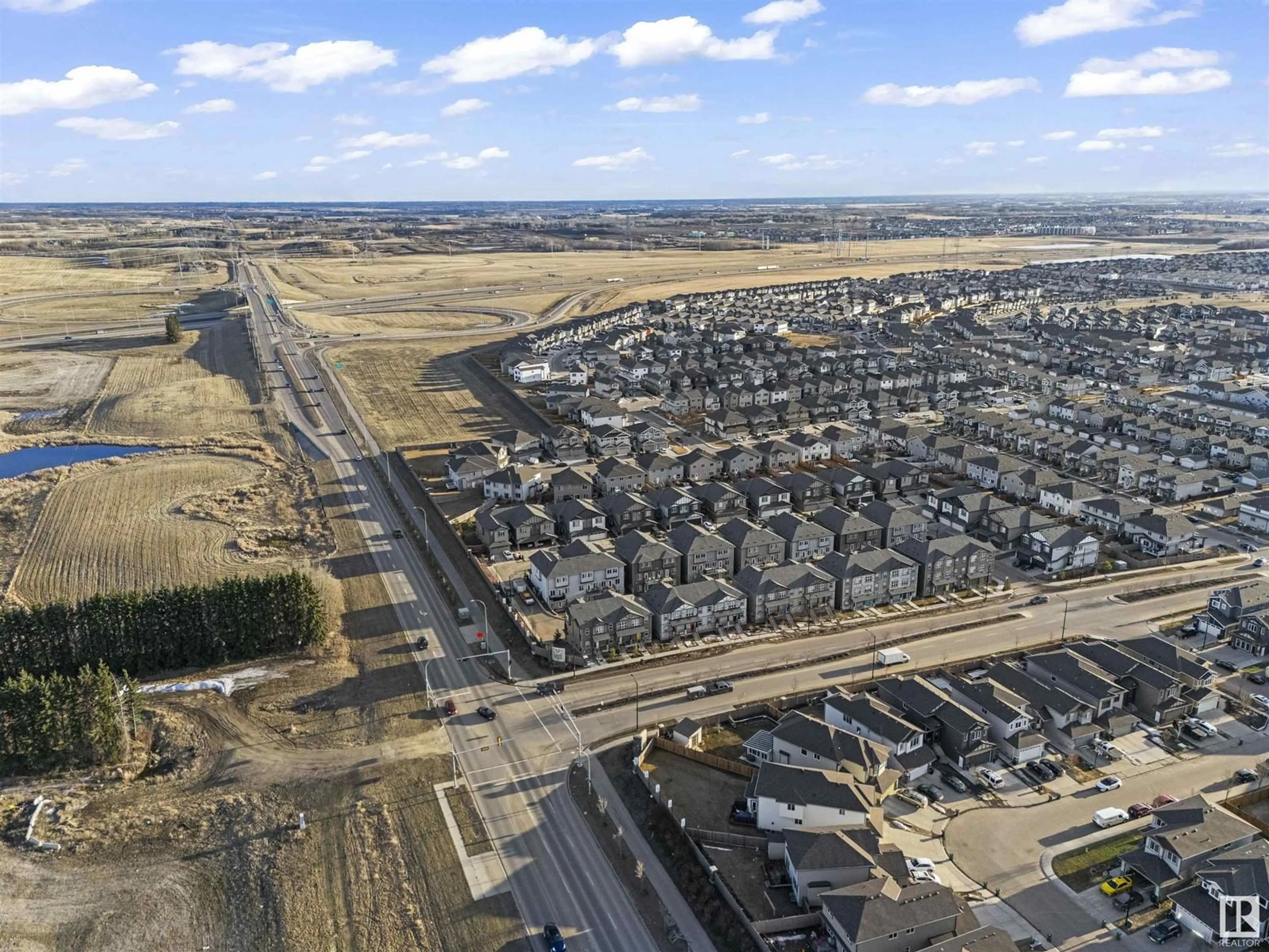 A pic from outside/outdoor area/front of a property/back of a property/a pic from drone, street for 1703 16 AV, Edmonton Alberta T6T2C3