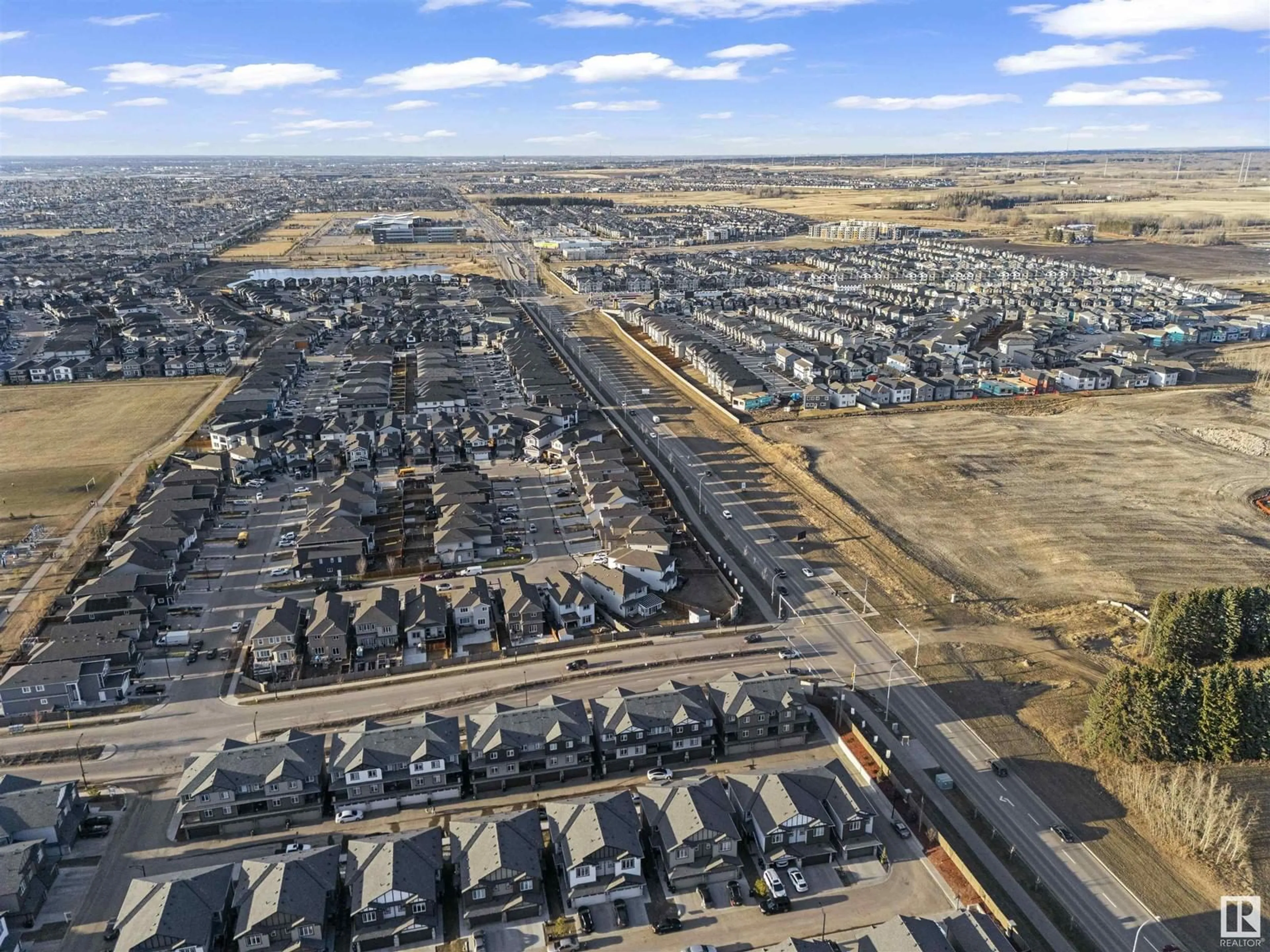 A pic from outside/outdoor area/front of a property/back of a property/a pic from drone, street for 1703 16 AV, Edmonton Alberta T6T2C3
