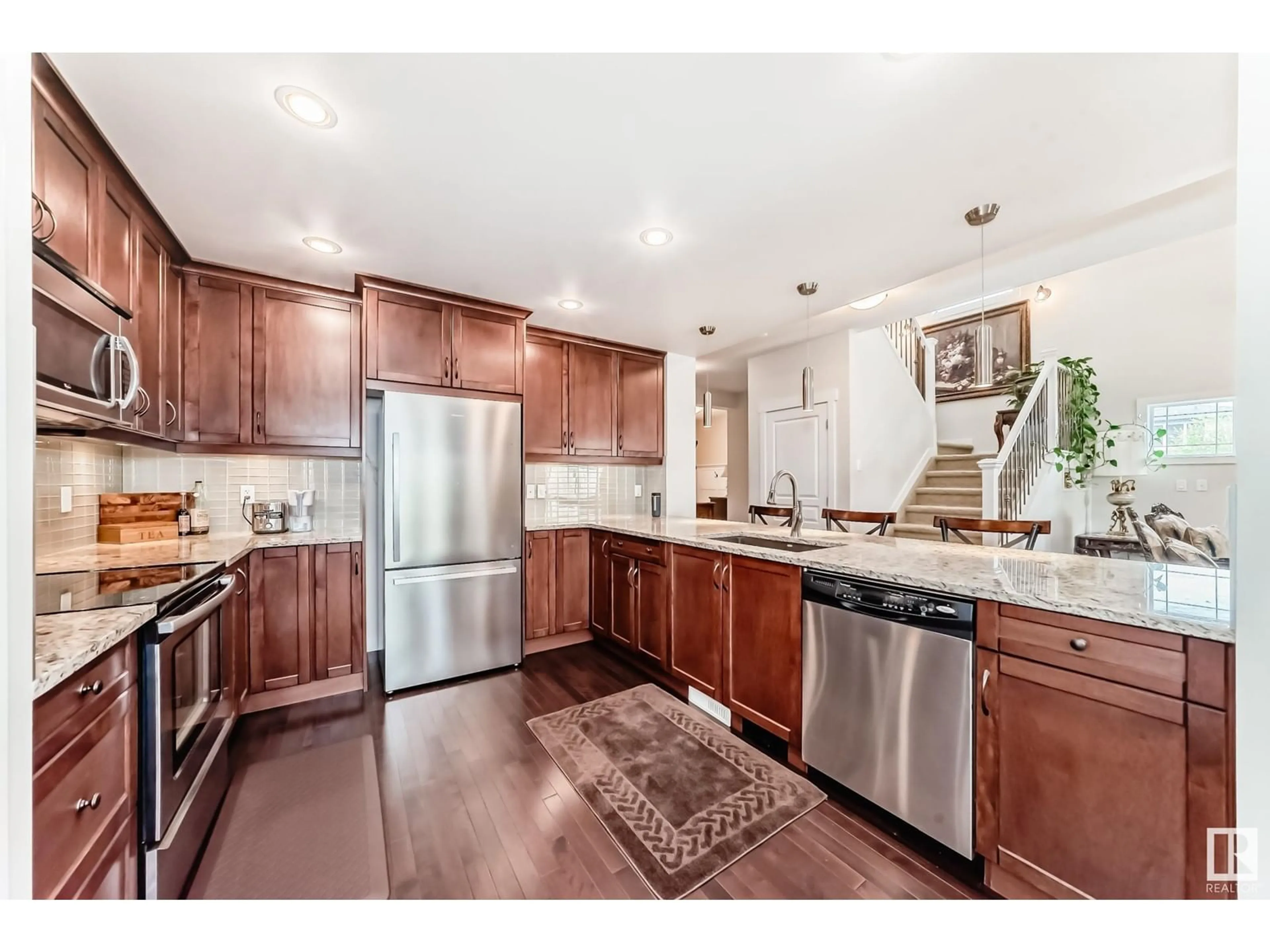 Open concept kitchen, unknown for 22030 95A AV, Edmonton Alberta T5T4A9