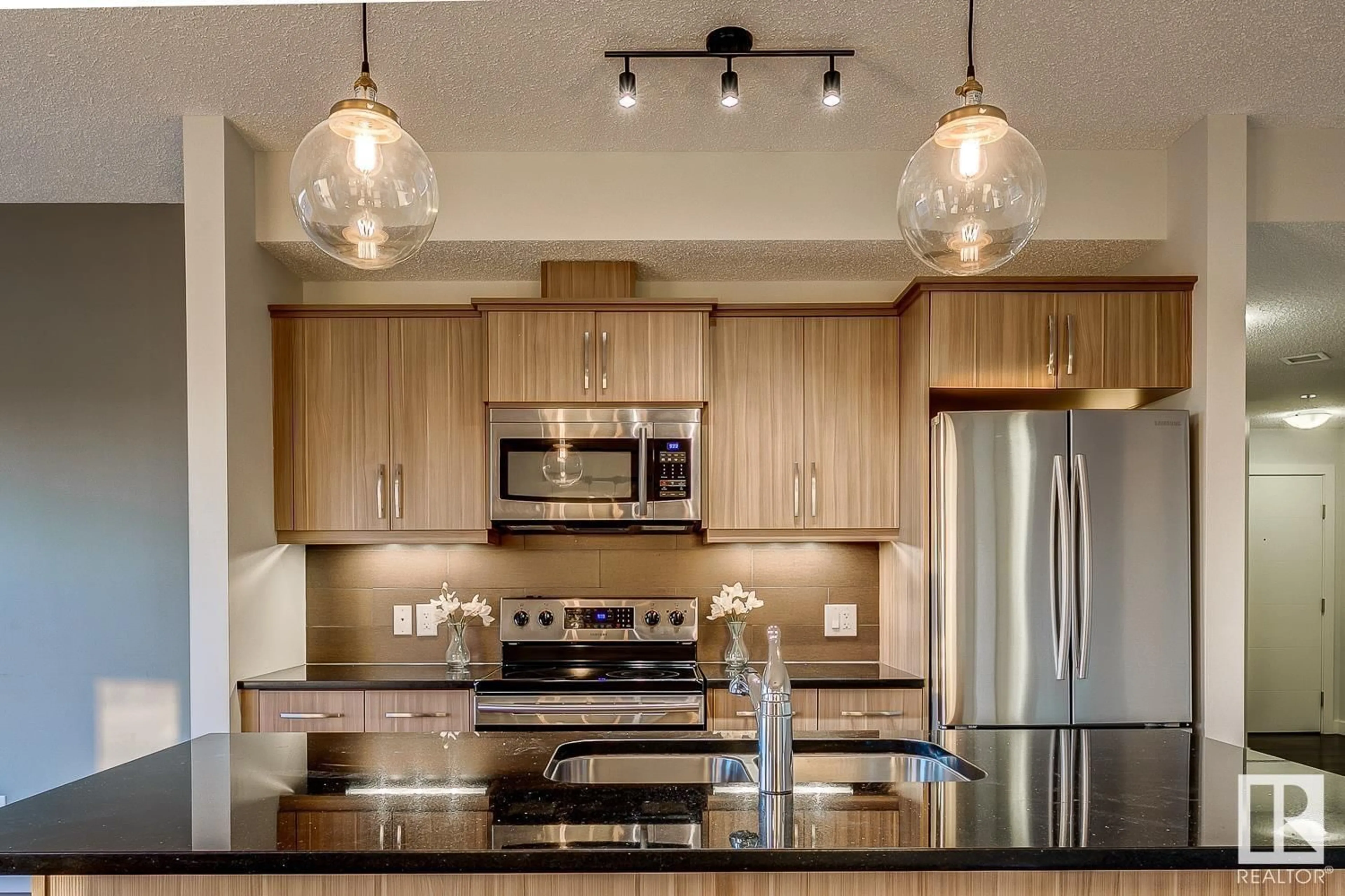 Open concept kitchen, unknown for #407 - 10523 123 ST, Edmonton Alberta T5N1N9