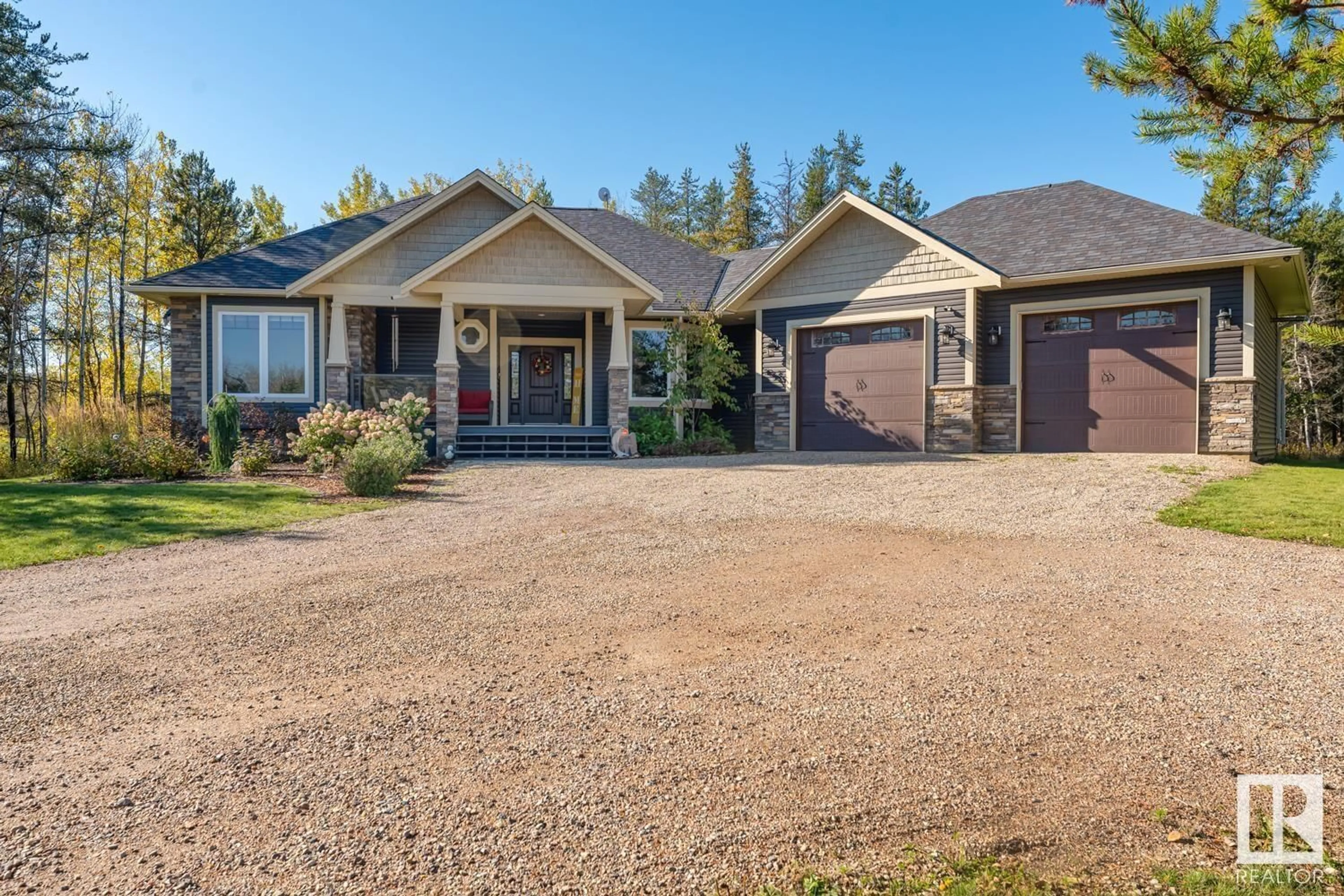 Home with brick exterior material, unknown for 10 - 62101 RR 421, Rural Bonnyville M.D. Alberta T9M1P5