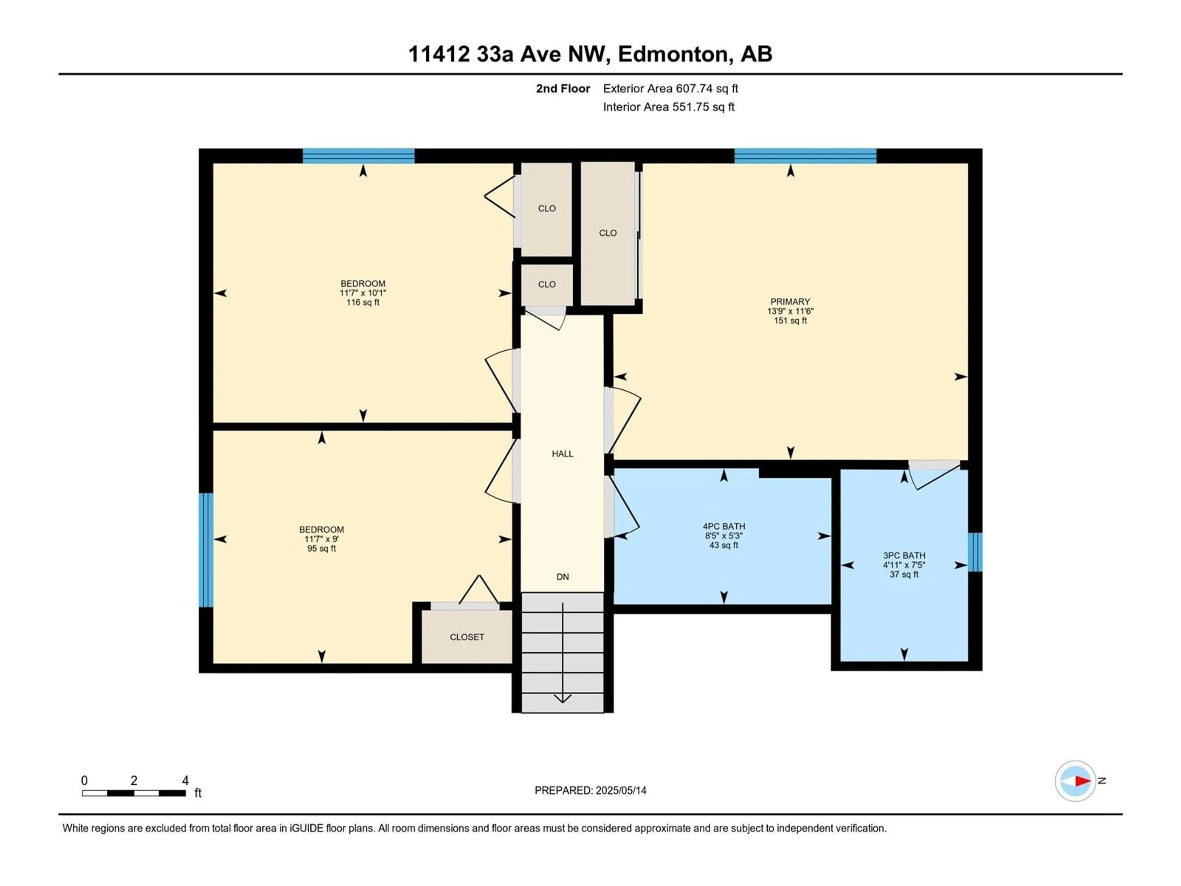 Floor plan for 11412 33A AV, Edmonton Alberta T6J3H3