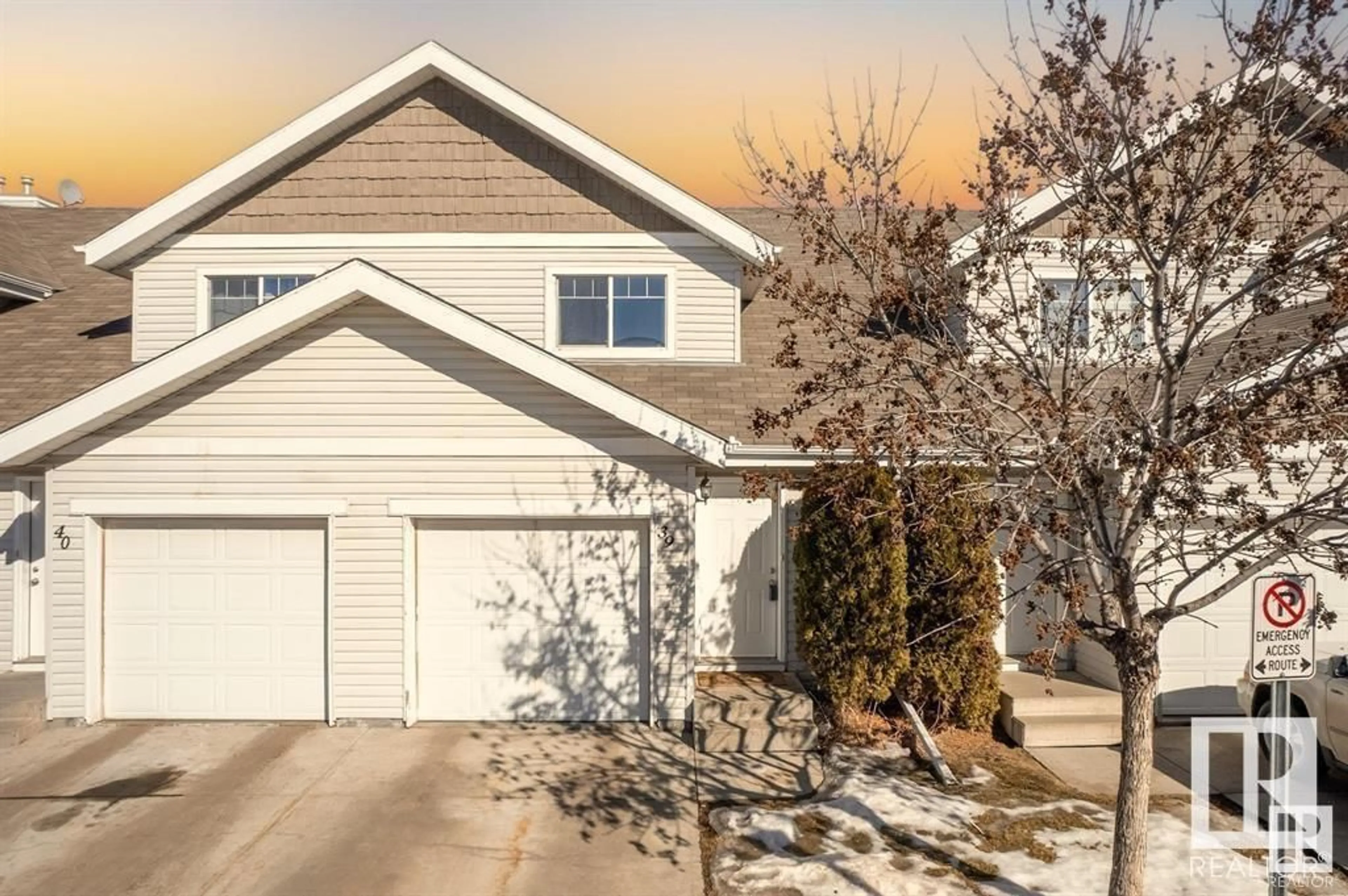 Home with vinyl exterior material, street for 150 - 39 EDWARDS DR, Edmonton Alberta T6X1M4