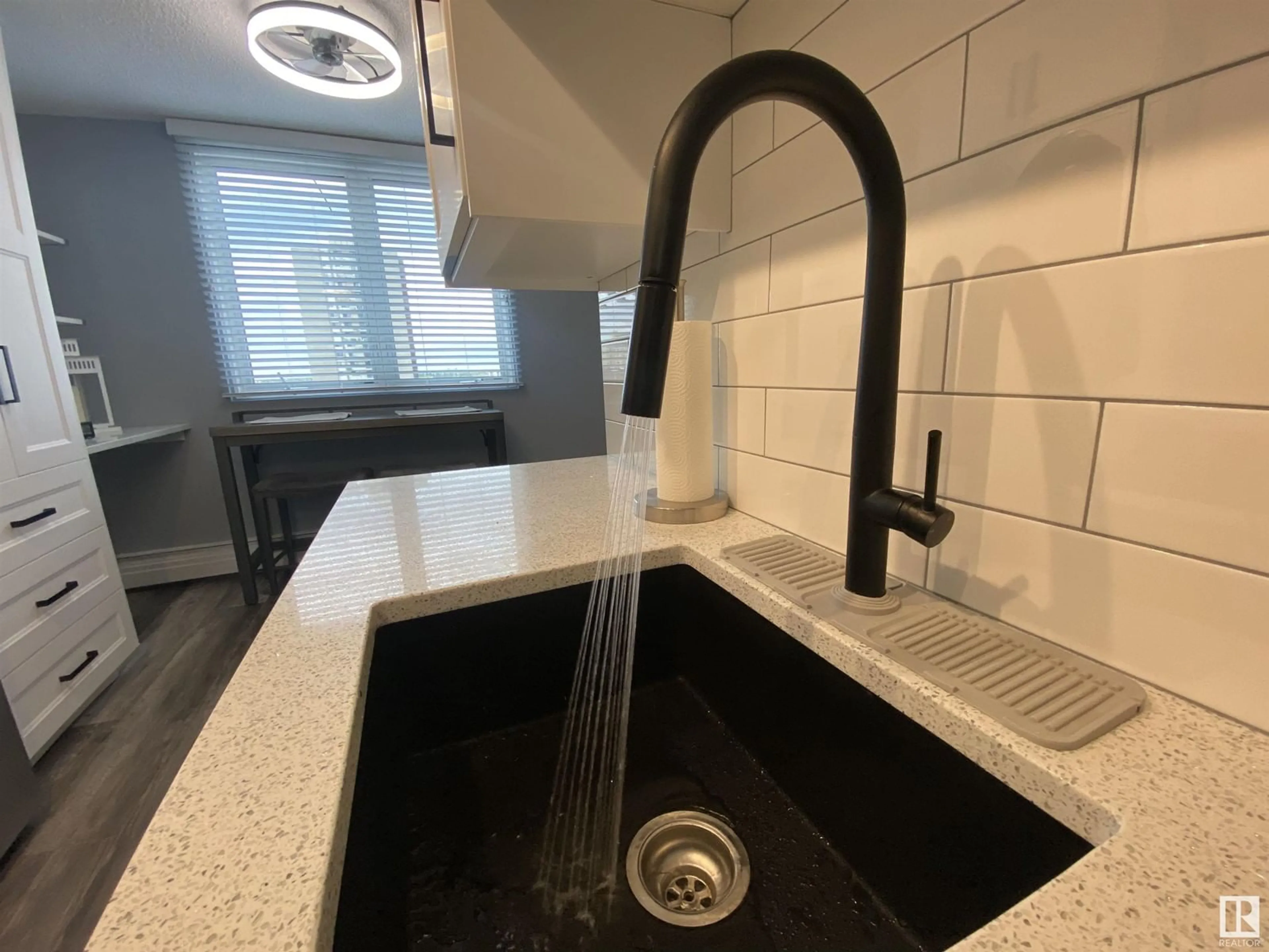 Standard kitchen, ceramic/tile floor for 10015 - 705 119 ST, Edmonton Alberta T5K1Y7