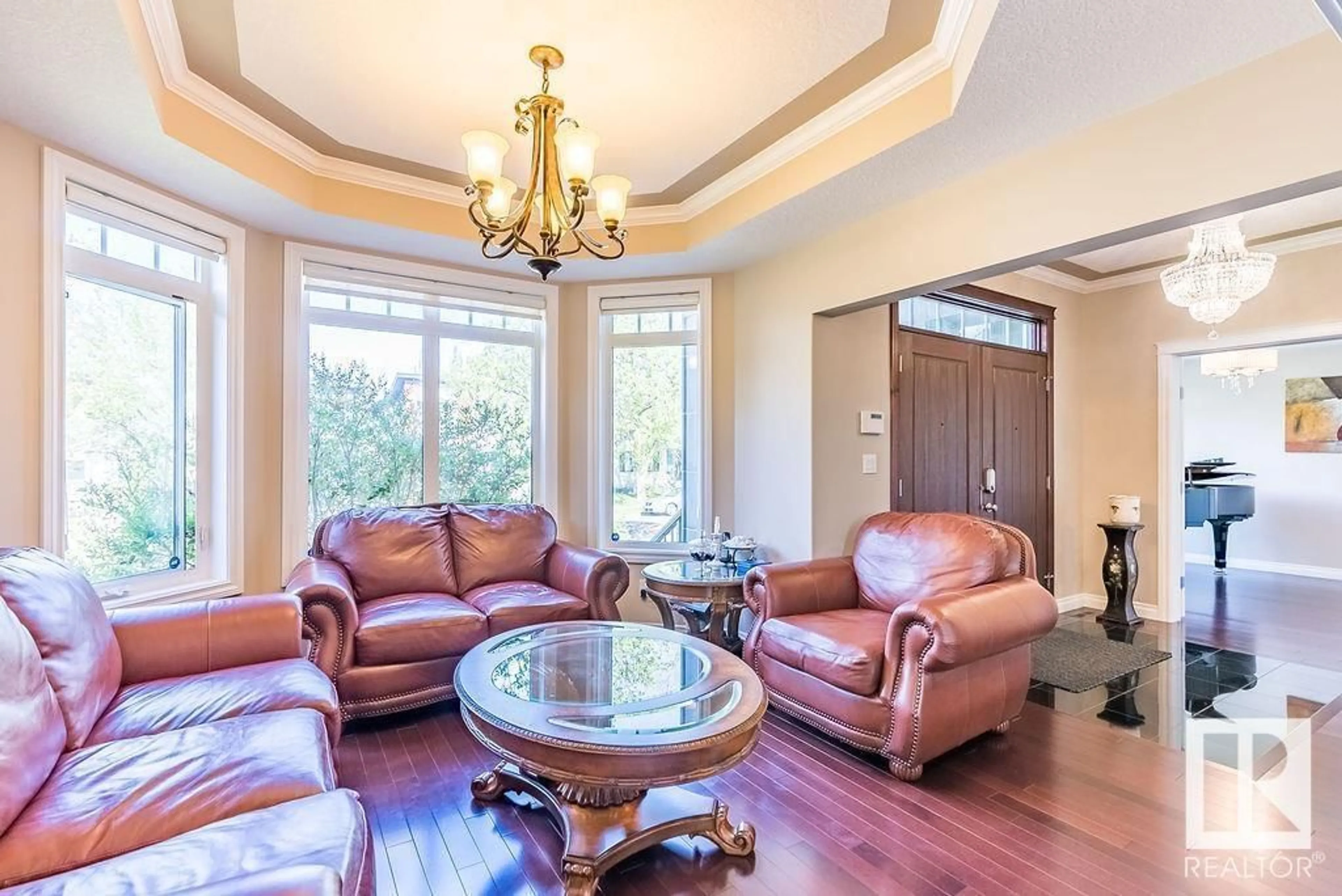 Living room with furniture, unknown for NW - 10535 80 ST, Edmonton Alberta T6A3J8