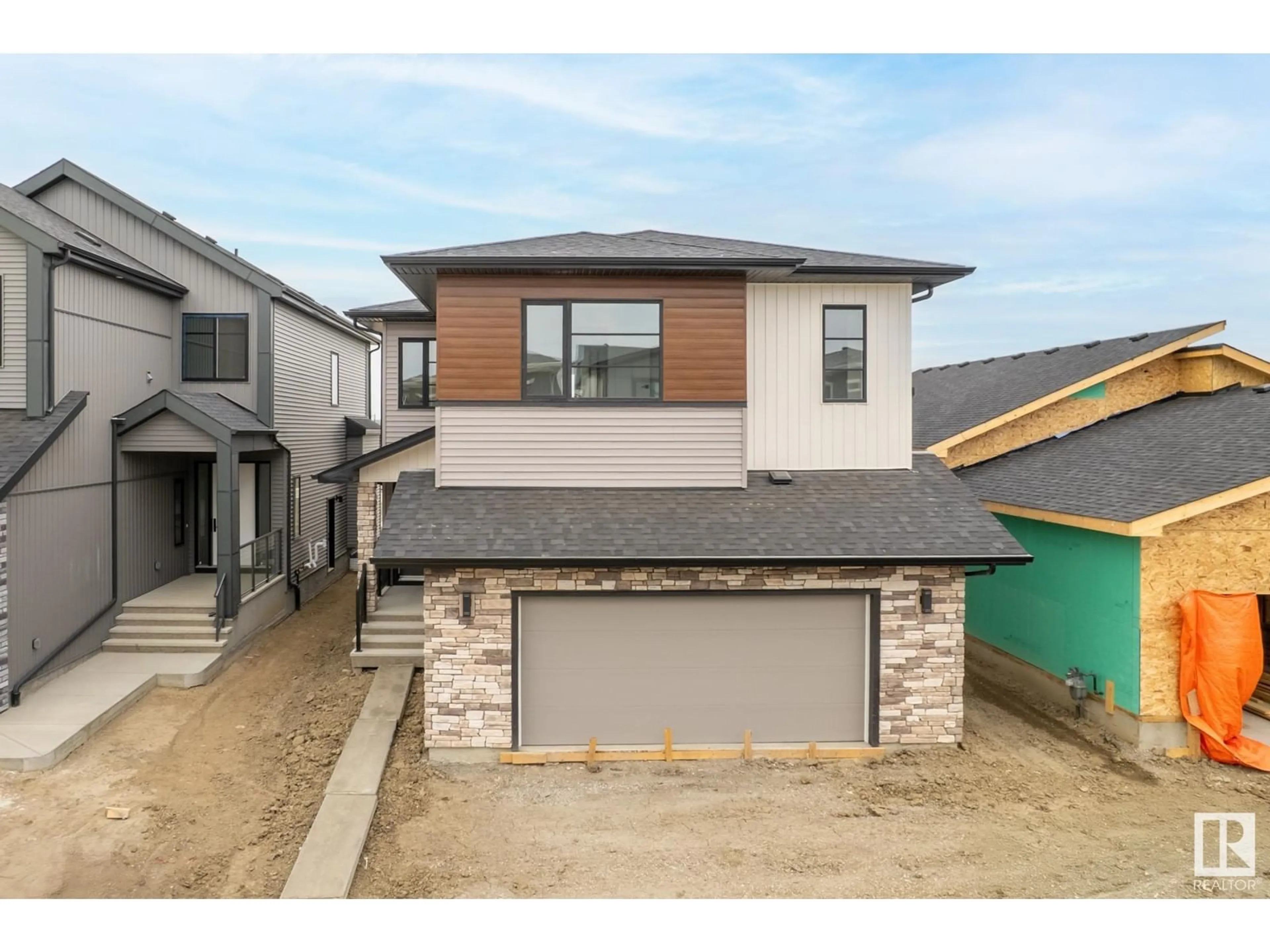 Home with brick exterior material, street for 7095 KIVIAQ CR, Edmonton Alberta T6W5N7