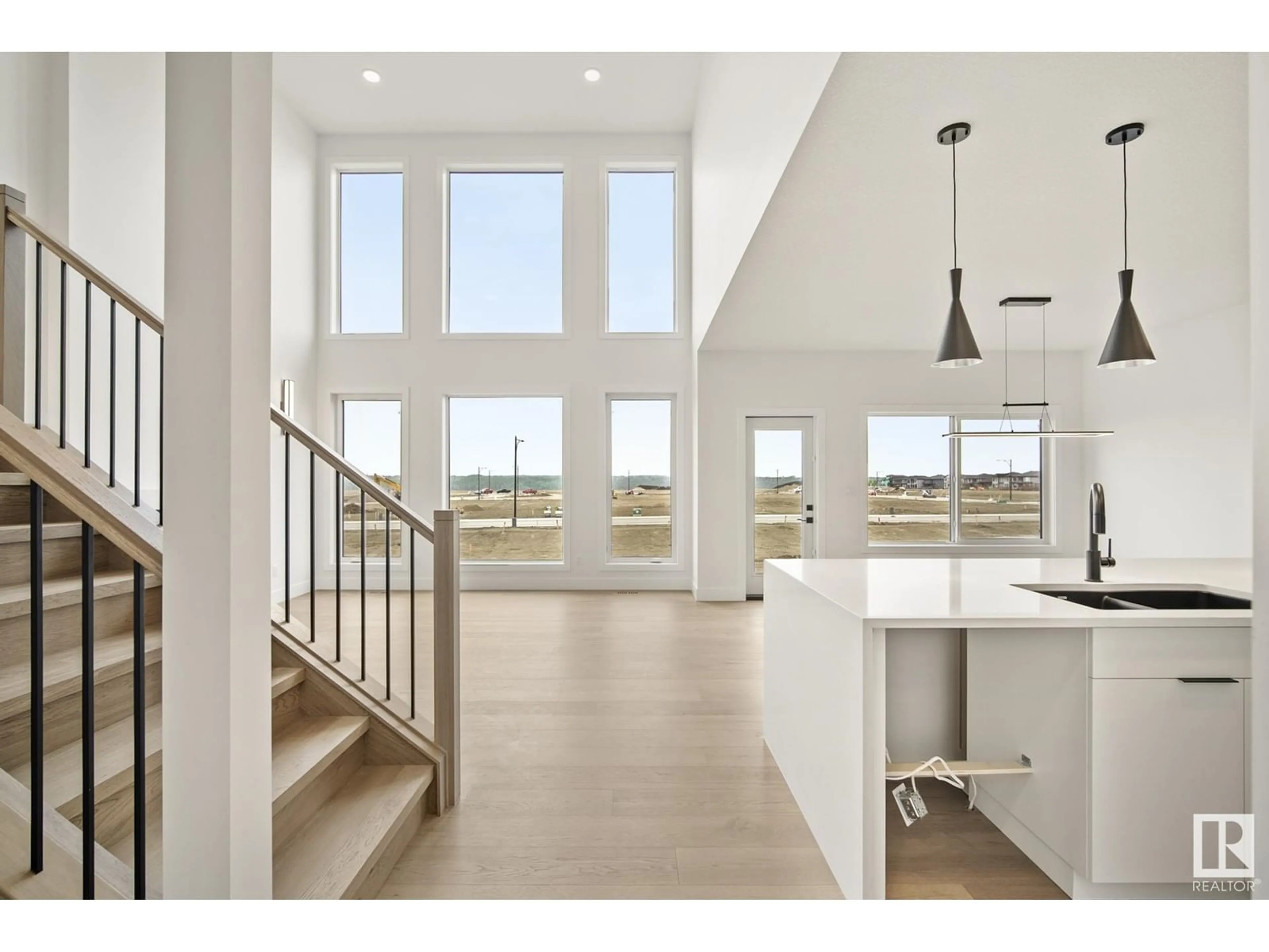 Open concept kitchen, unknown for 7095 KIVIAQ CR, Edmonton Alberta T6W5N7