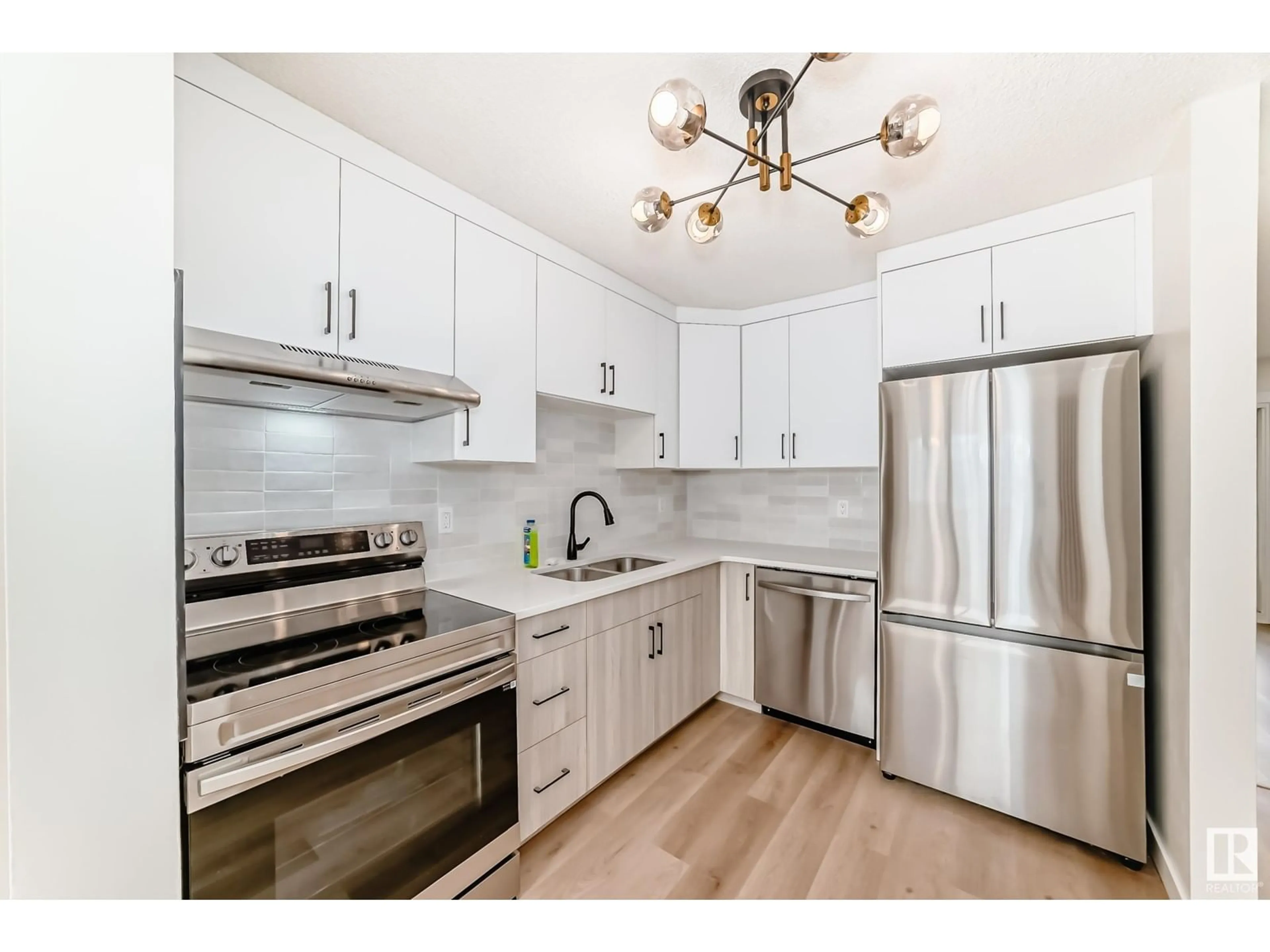 Open concept kitchen, unknown for 14233 23 ST, Edmonton Alberta T5Y1E8